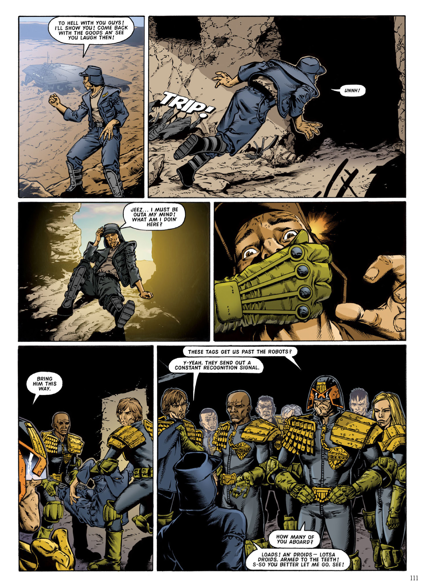 Read online Judge Dredd: The Complete Case Files comic -  Issue # TPB 30 - 113