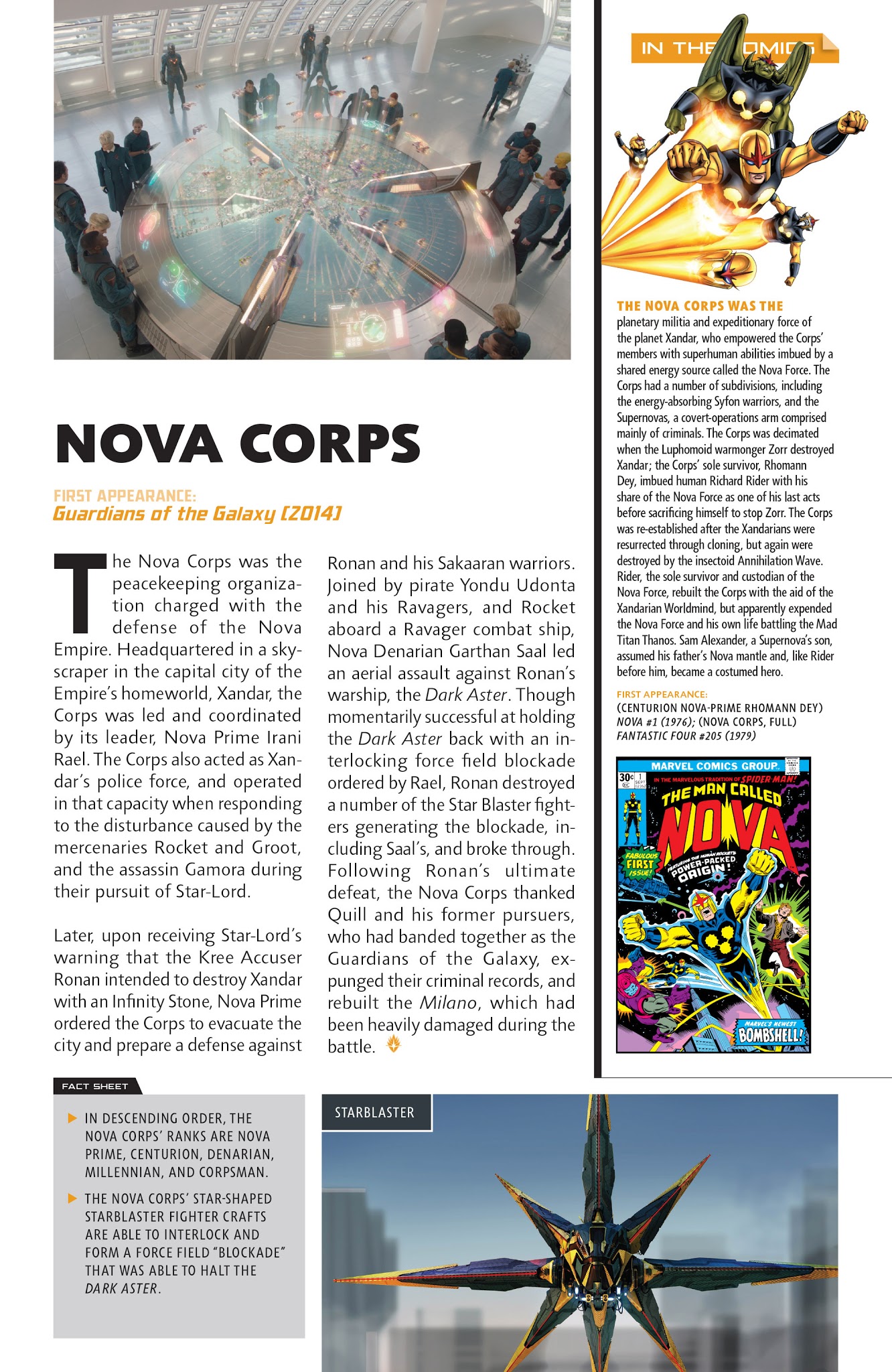 Read online Guidebook to the Marvel Cinematic Universe - Marvel's Guardians of the Galaxy comic -  Issue # Full - 11