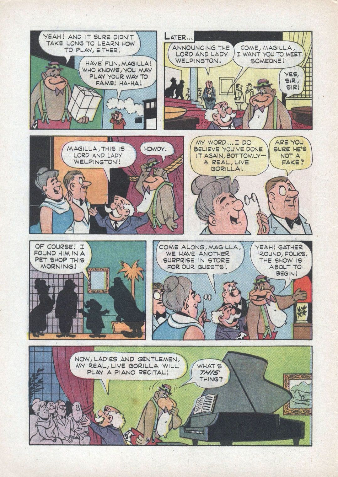 Read online Magilla Gorilla (1964) comic -  Issue #7 - 8