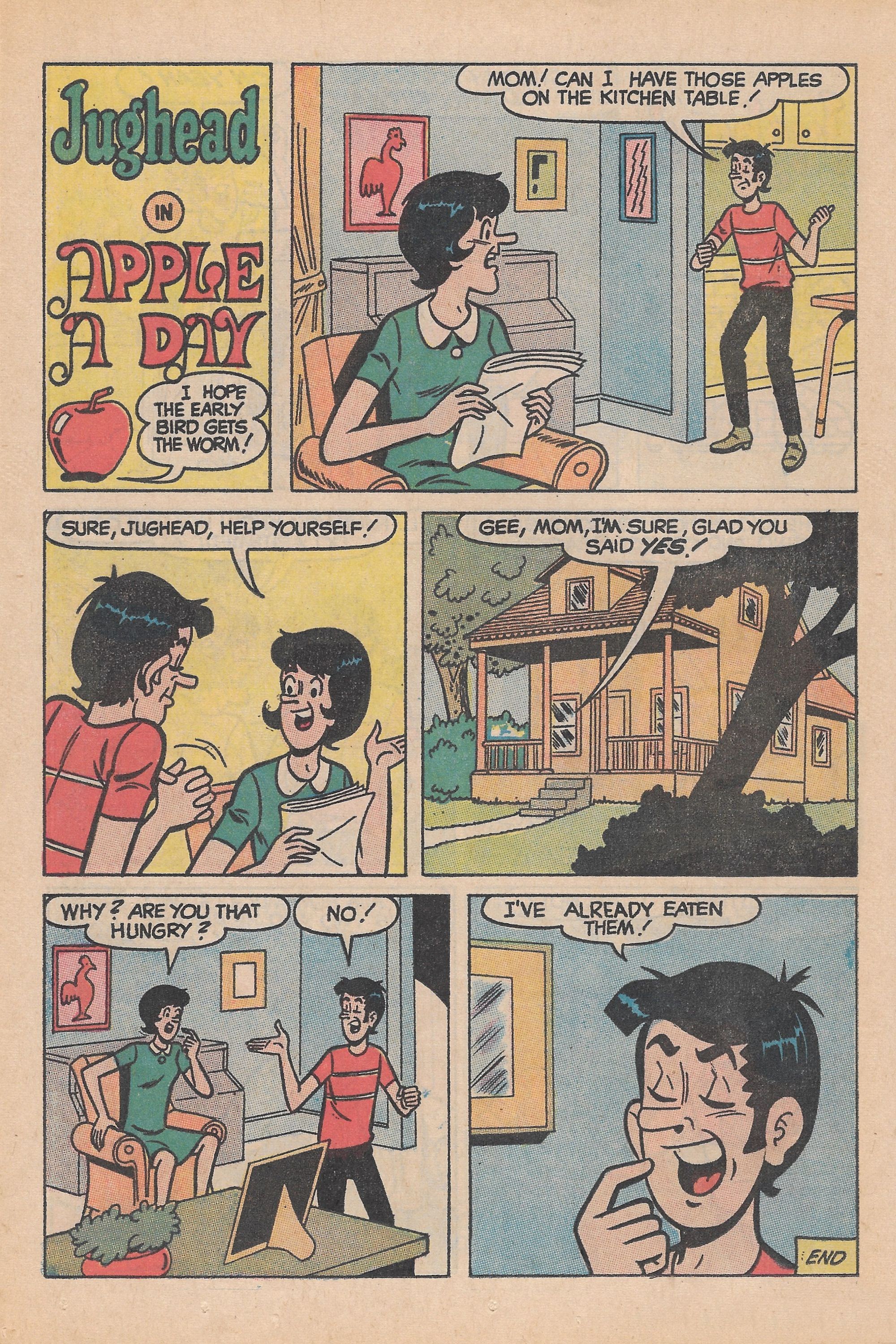 Read online Jughead's Jokes comic -  Issue #16 - 16