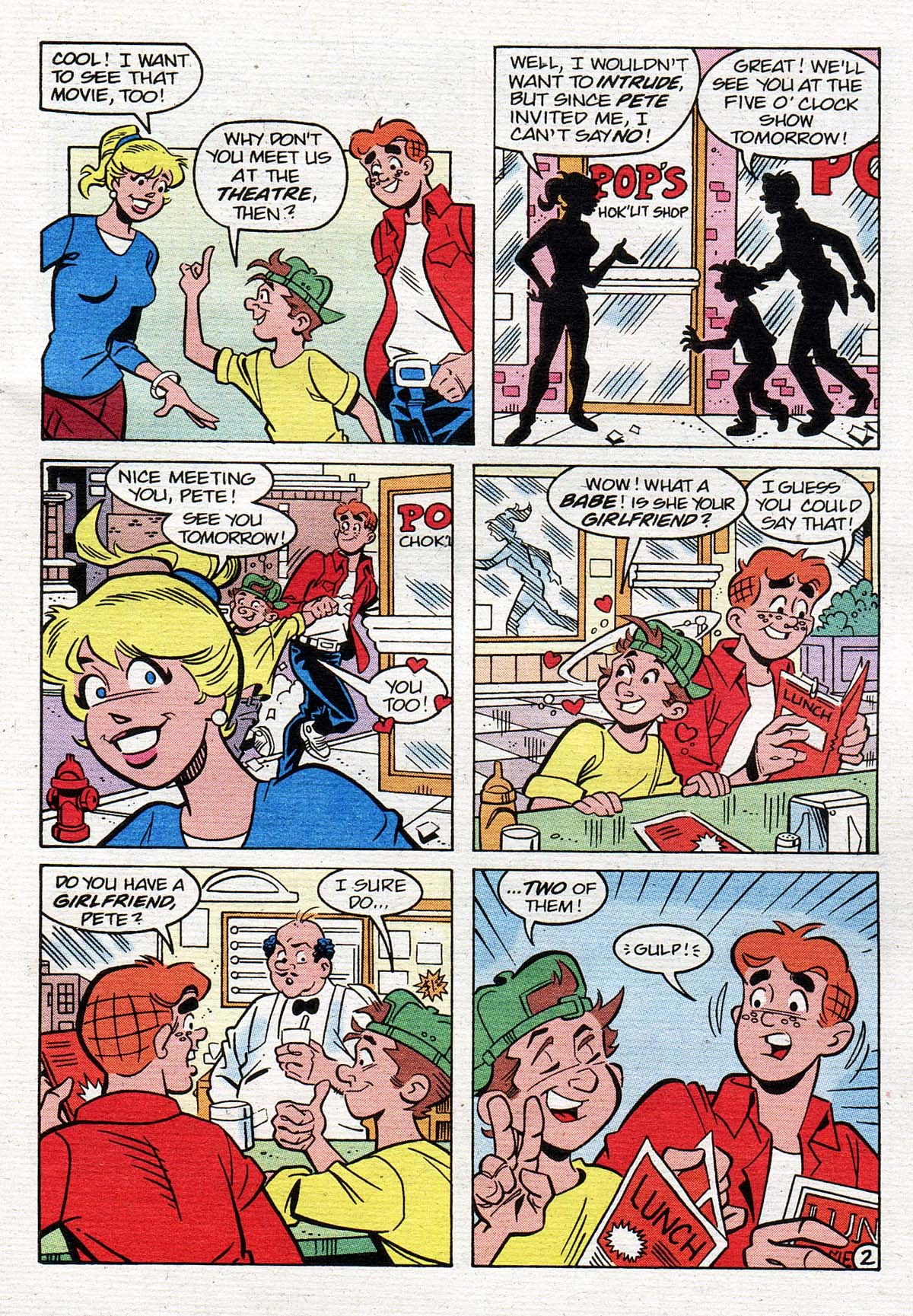 Read online Archie's Double Digest Magazine comic -  Issue #149 - 190
