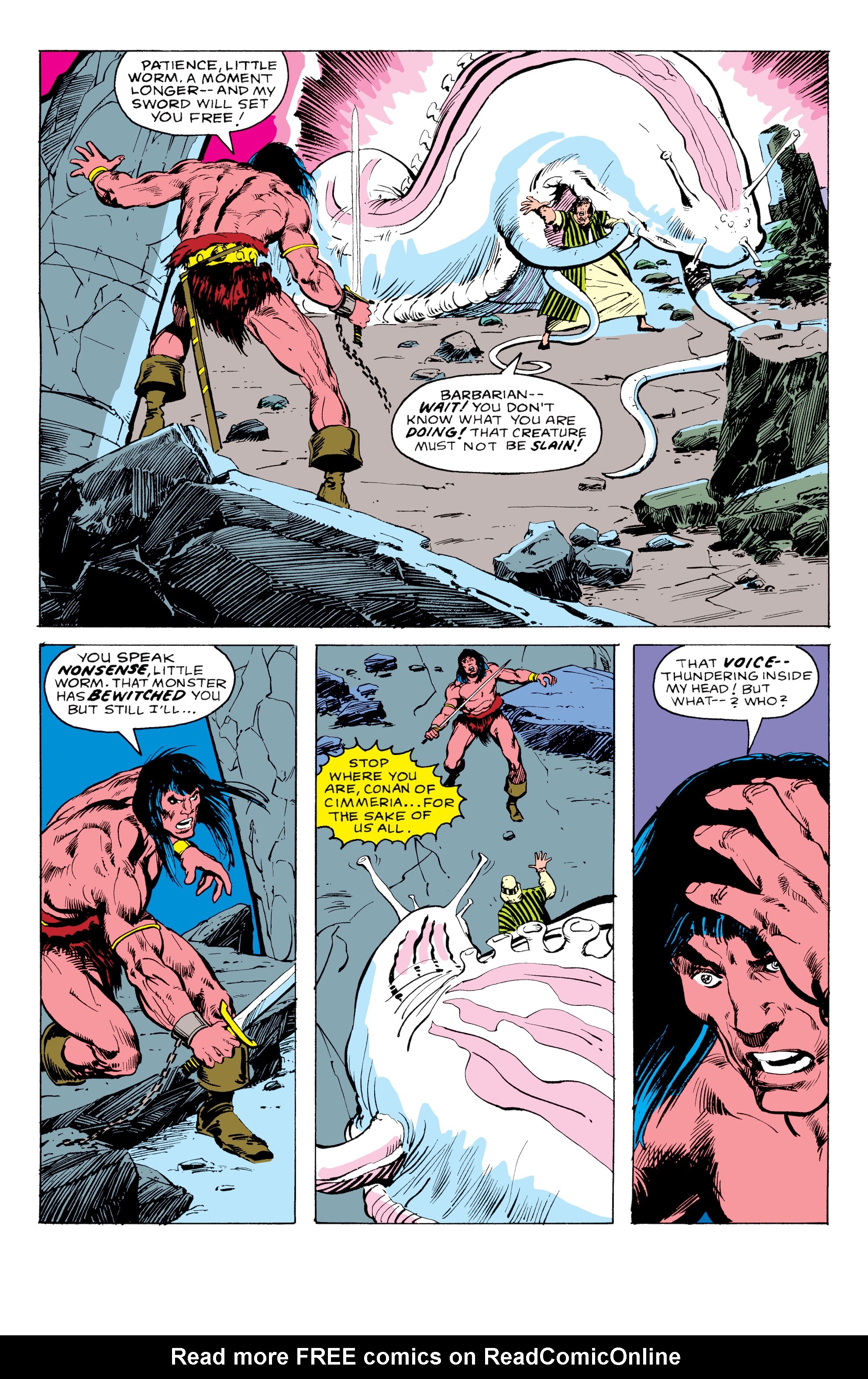 Read online Conan the Barbarian Epic Collection: The Original Marvel Years - Of Once and Future Kings comic -  Issue # TPB (Part 4) - 4