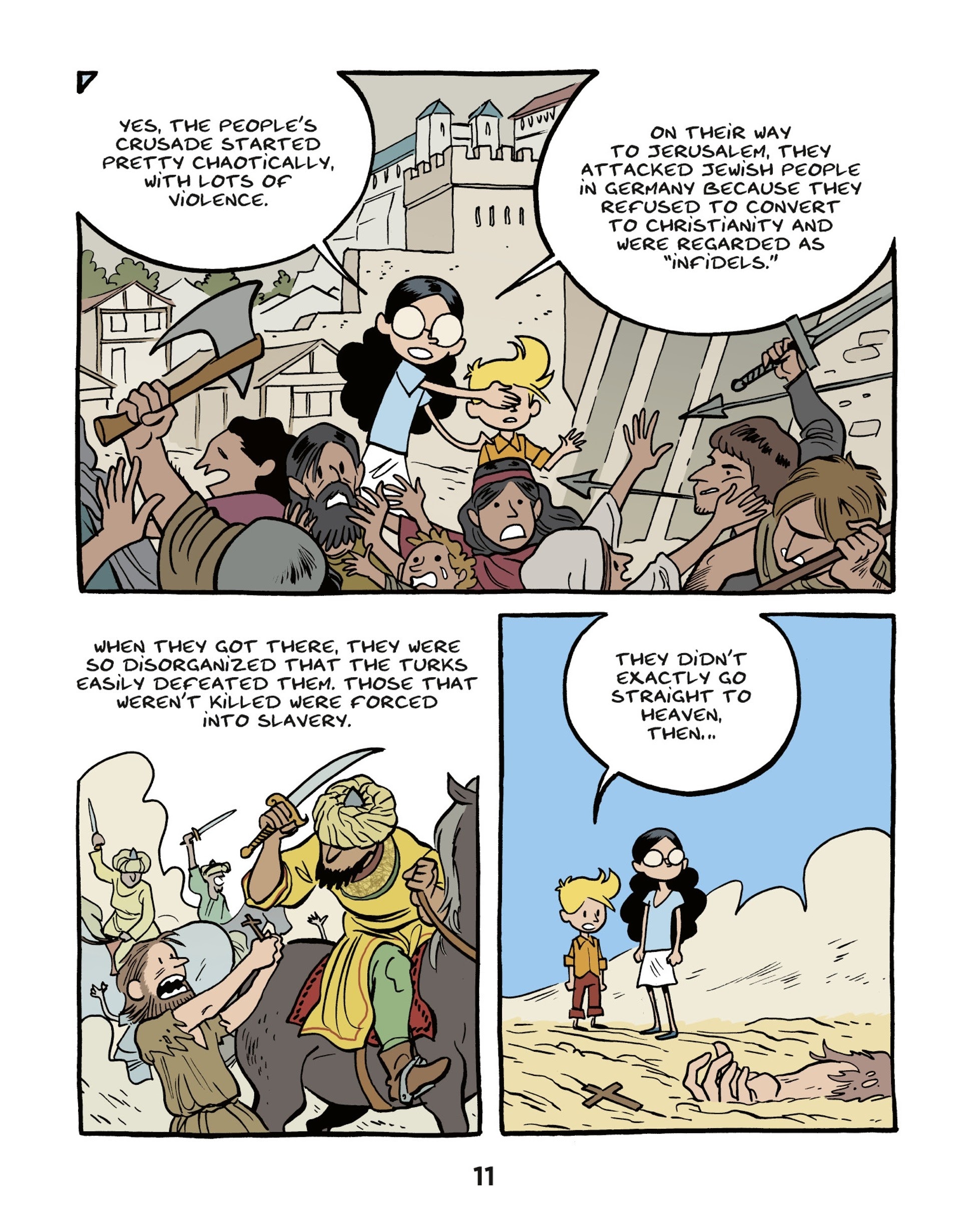 Read online On The History Trail With Ariane & Nino comic -  Issue #3 - 11