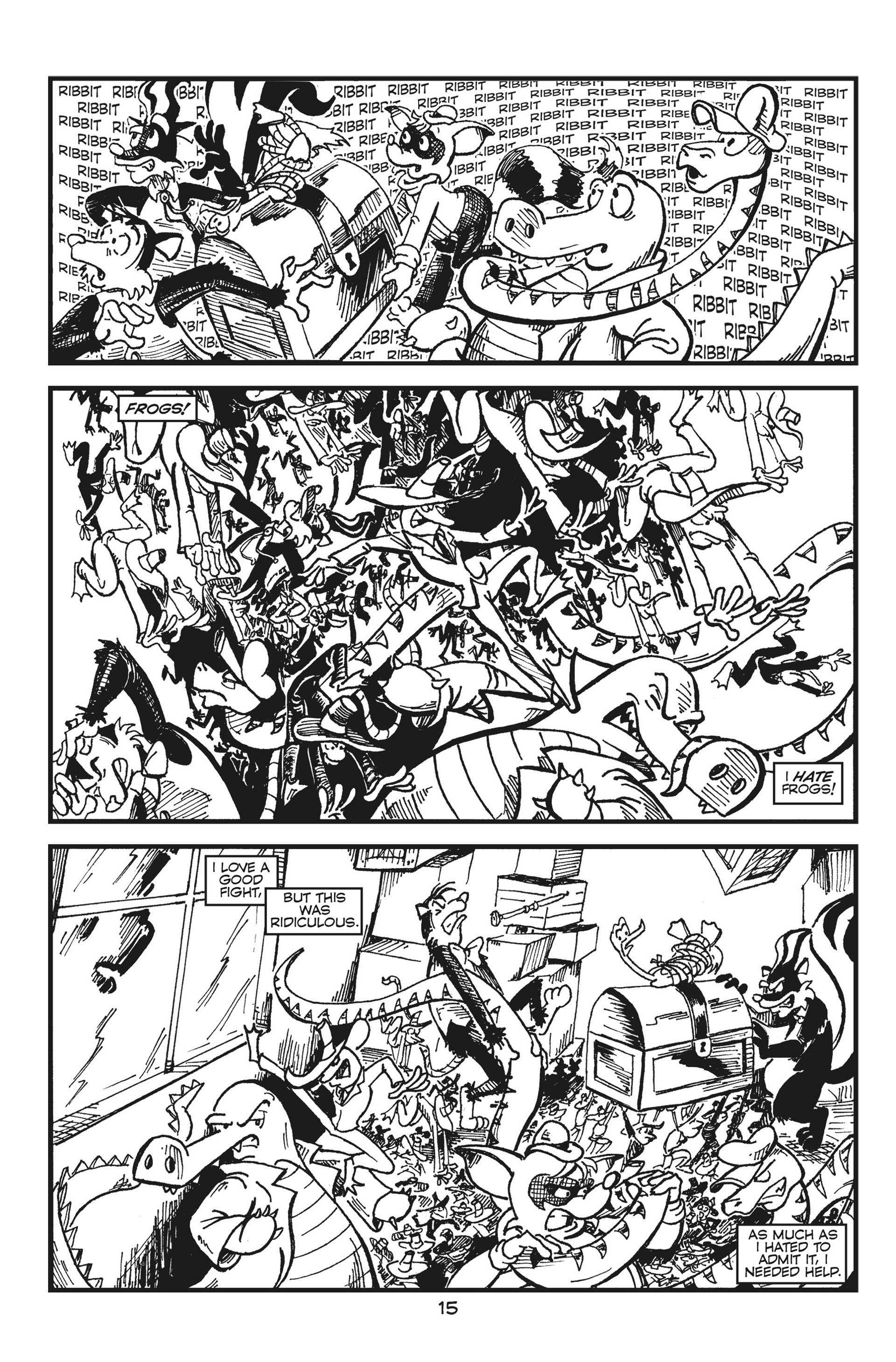 Read online Charlie Croc: Private Eye comic -  Issue #2 - 17