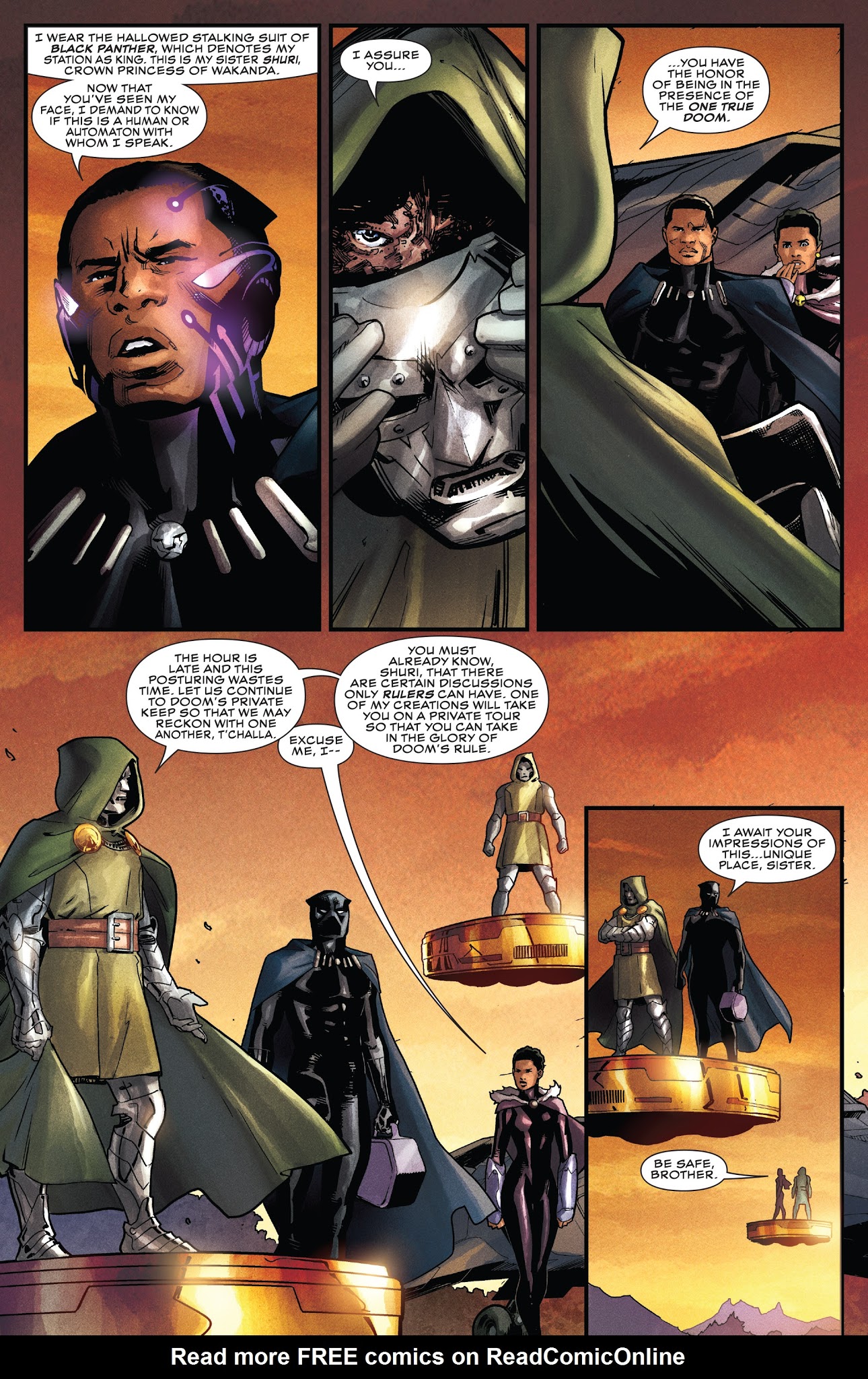 Read online Rise of the Black Panther comic -  Issue #4 - 12