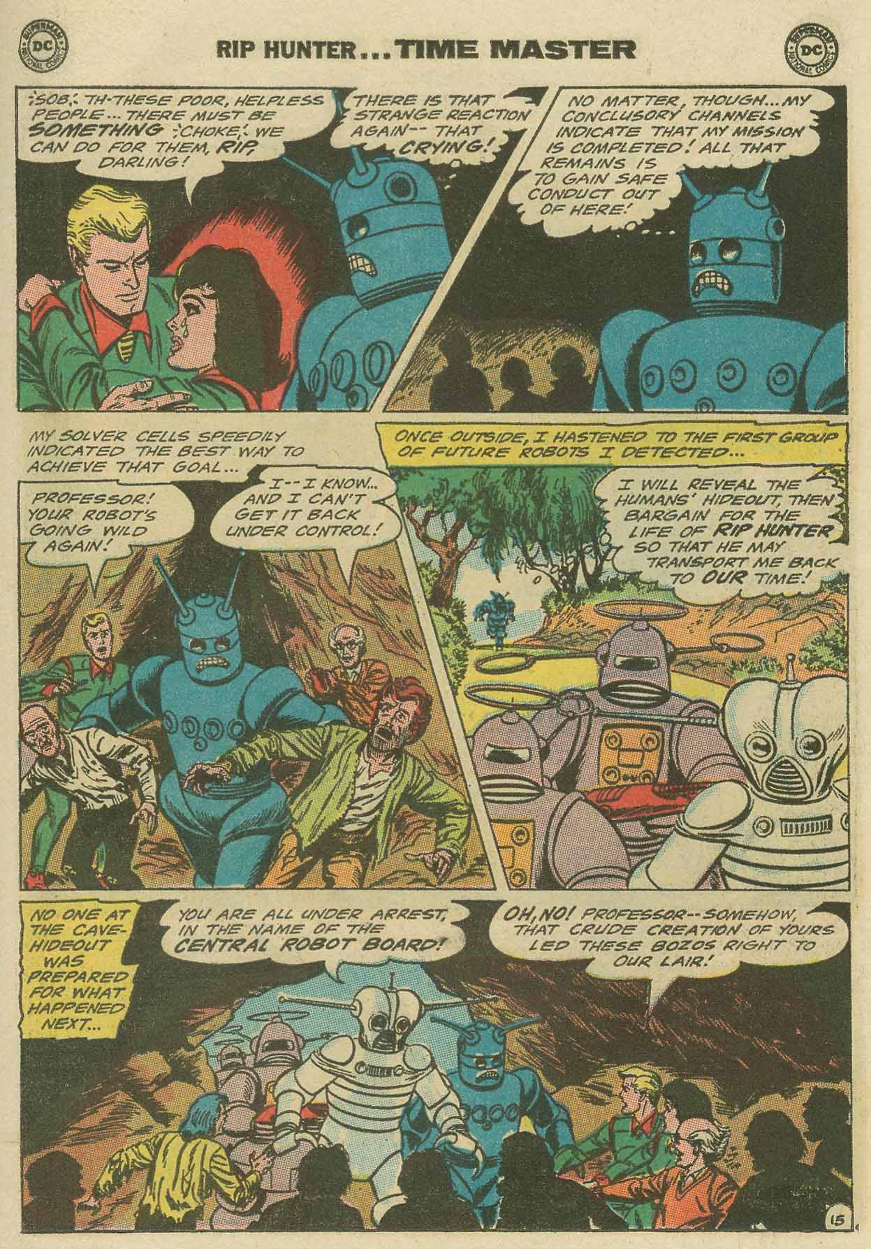 Read online Rip Hunter...Time Master comic -  Issue #27 - 19