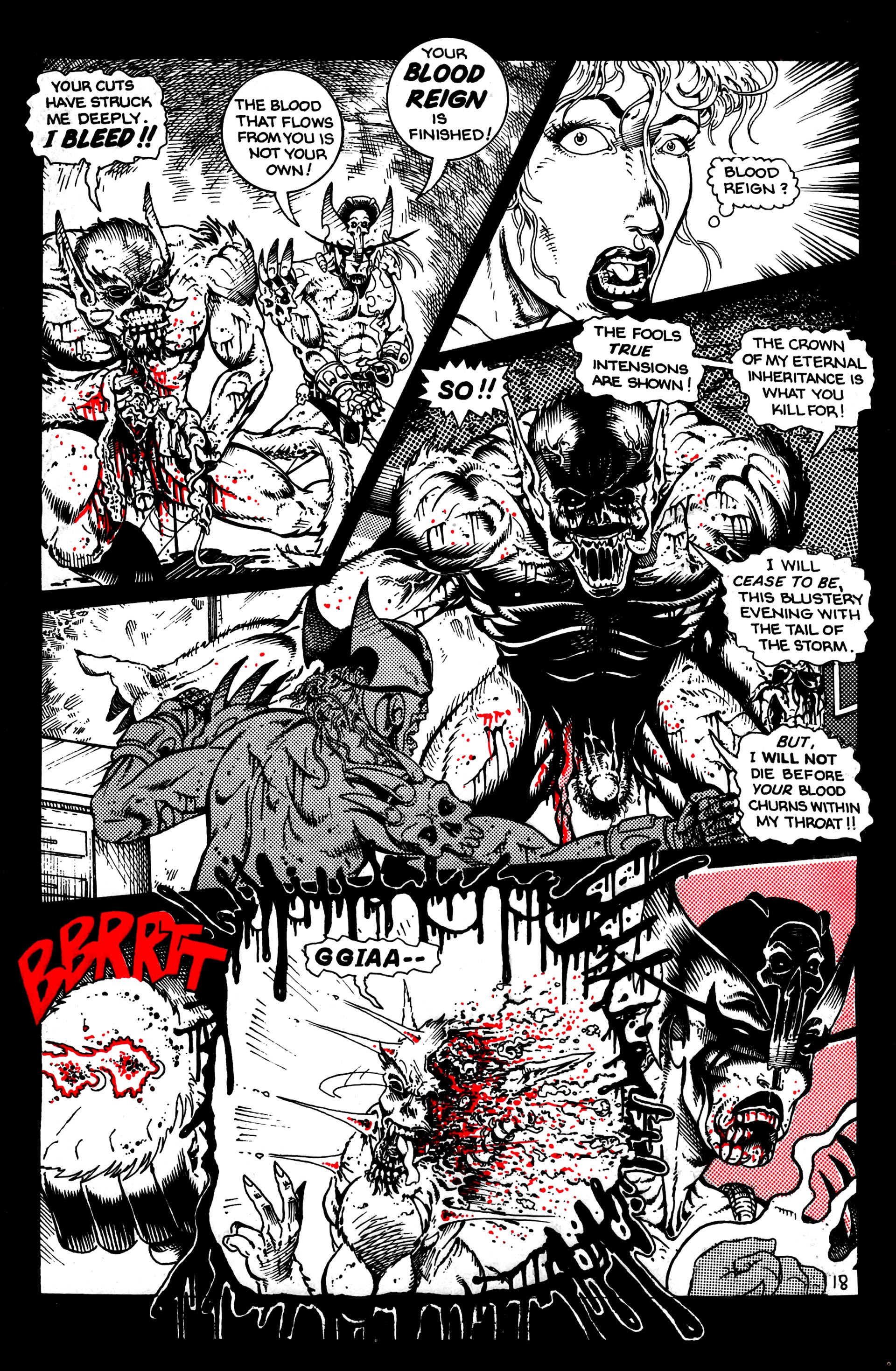 Read online Blood Reign comic -  Issue #1 - 19