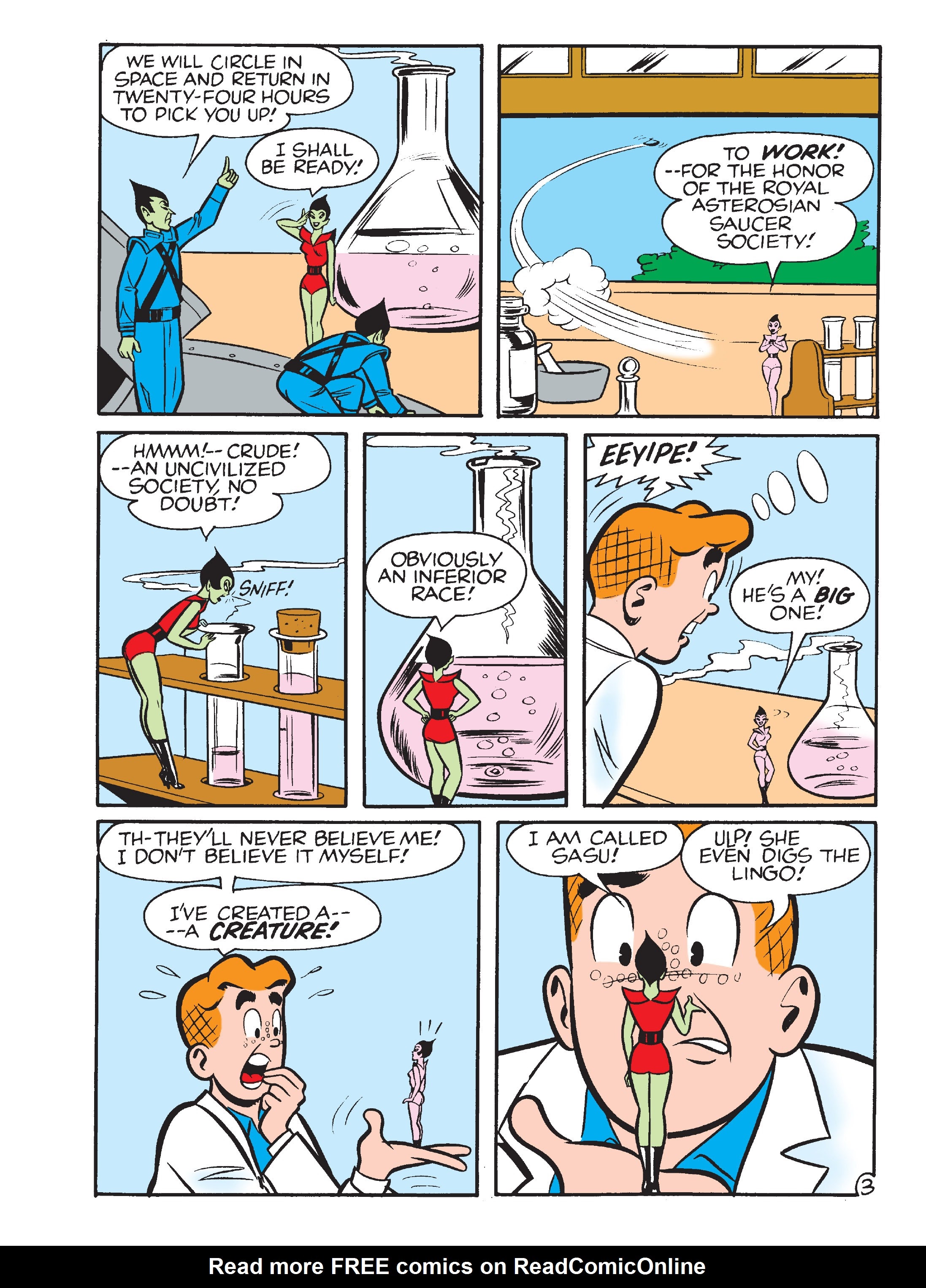 Read online Archie's Double Digest Magazine comic -  Issue #267 - 143