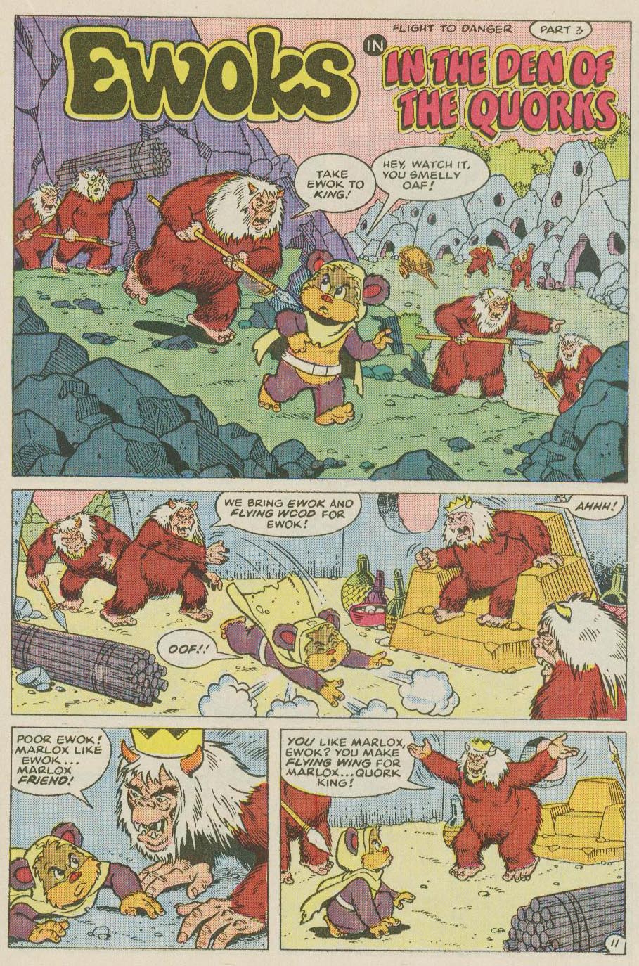 Read online Ewoks (1987) comic -  Issue #3 - 13