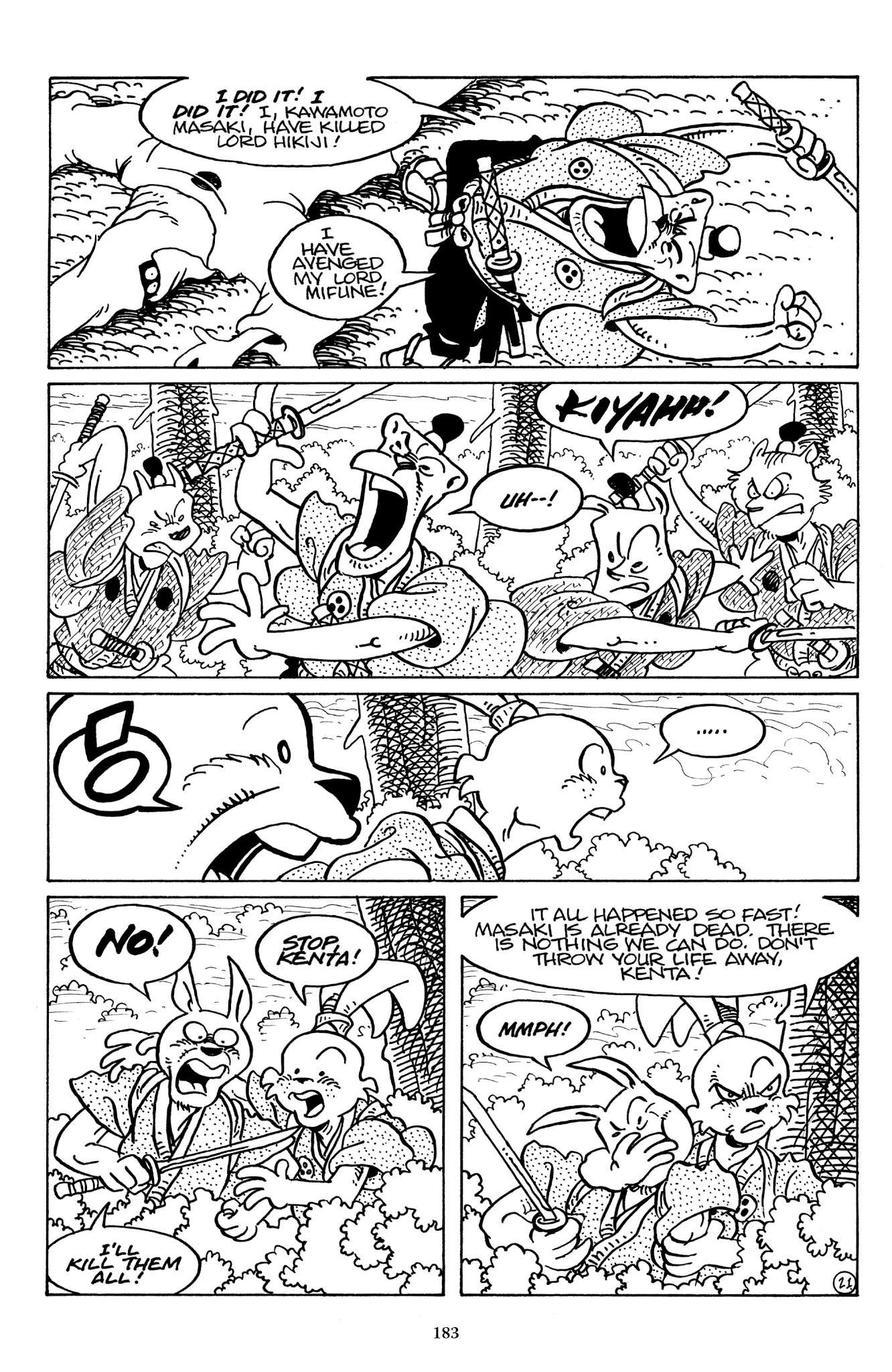 Read online The Usagi Yojimbo Saga comic -  Issue # TPB 7 - 179