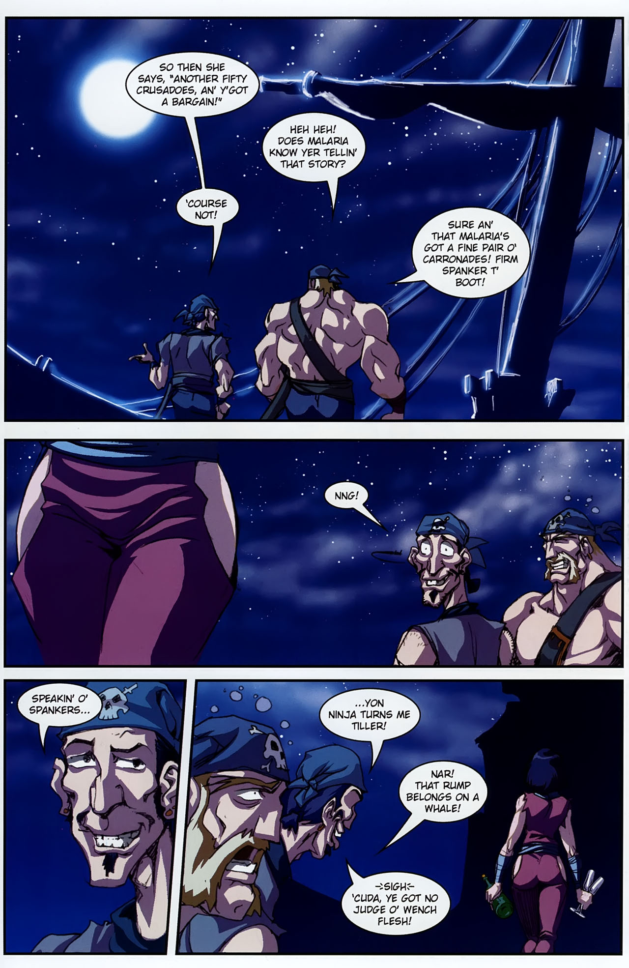 Read online Pirates vs. Ninjas II comic -  Issue #6 - 19