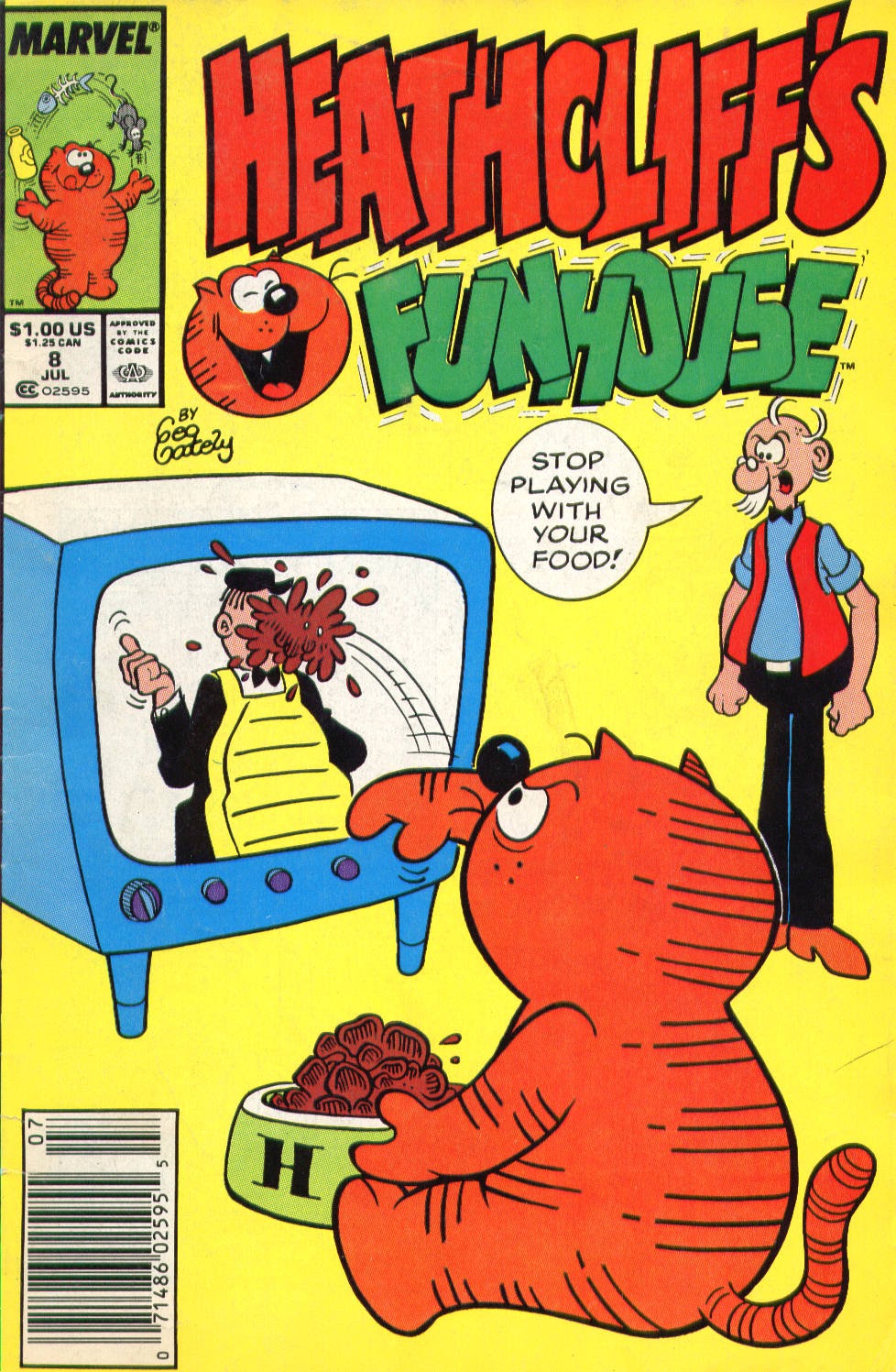 Read online Heathcliff's Funhouse comic -  Issue #8 - 1