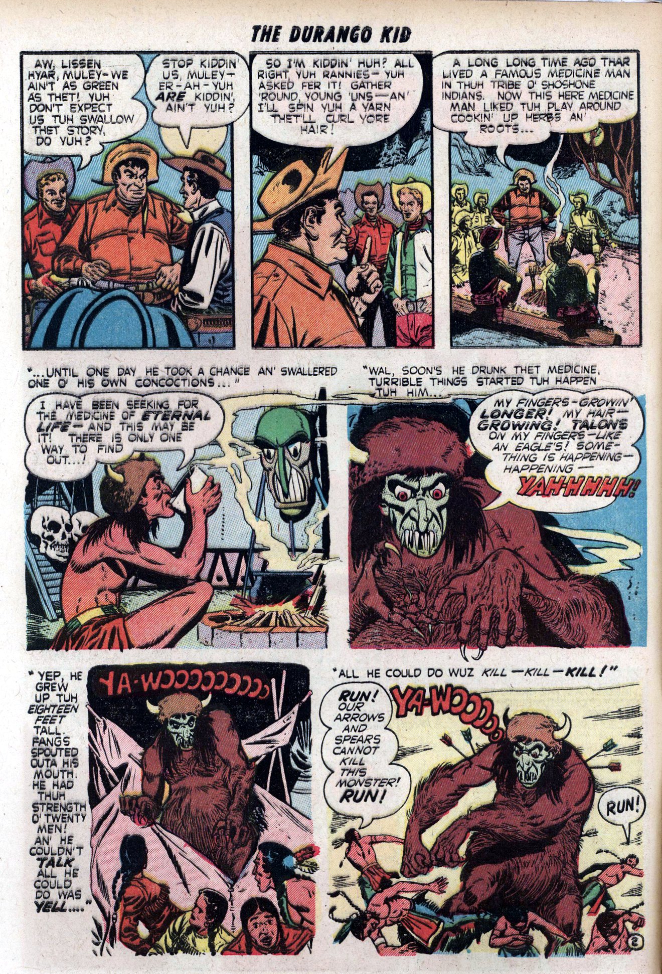 Read online Charles Starrett as The Durango Kid comic -  Issue #15 - 4