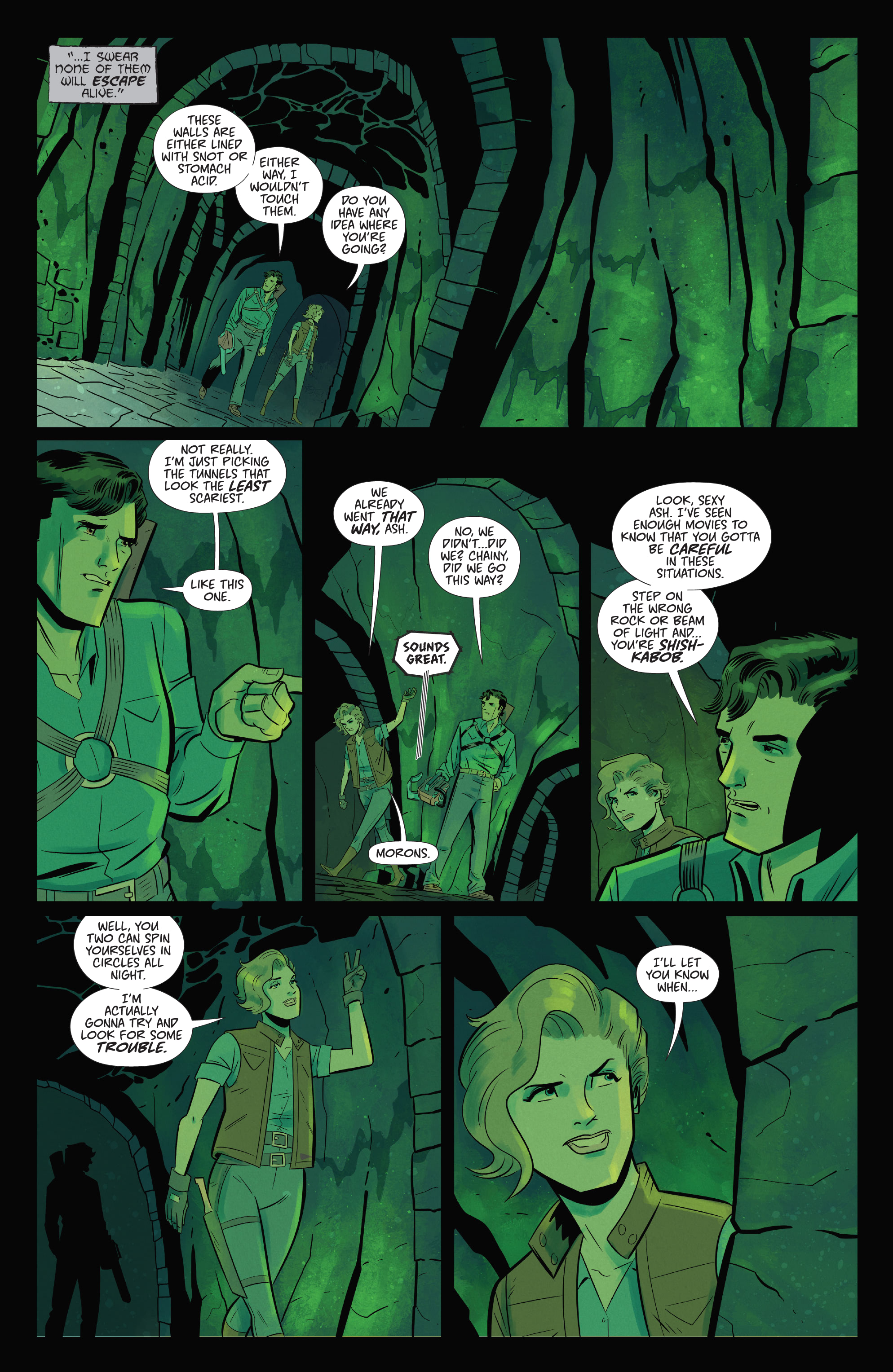 Read online Death To The Army of Darkness comic -  Issue #4 - 12