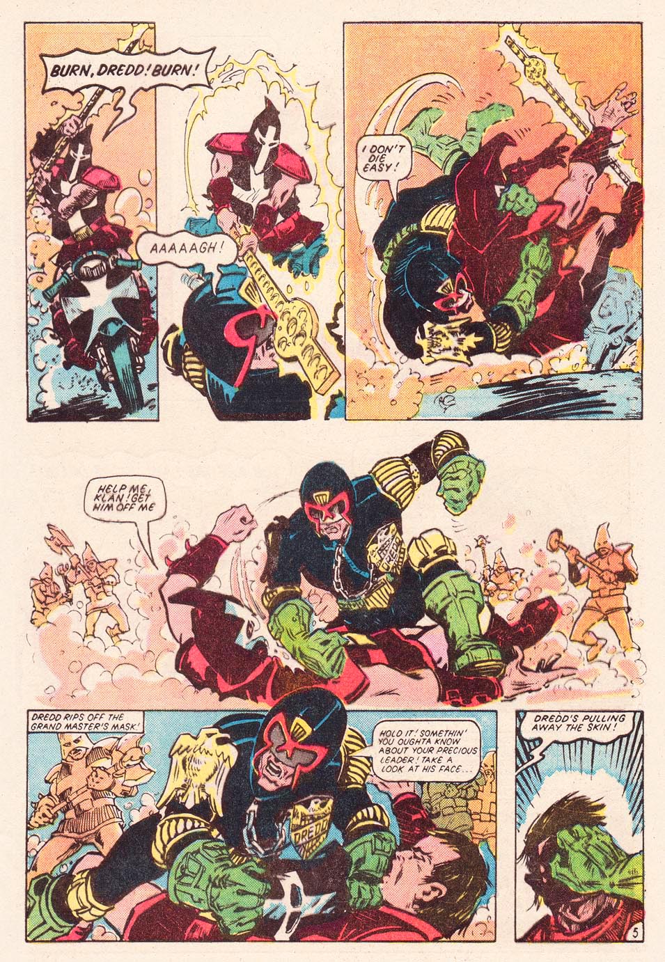 Read online Judge Dredd: The Early Cases comic -  Issue #4 - 33
