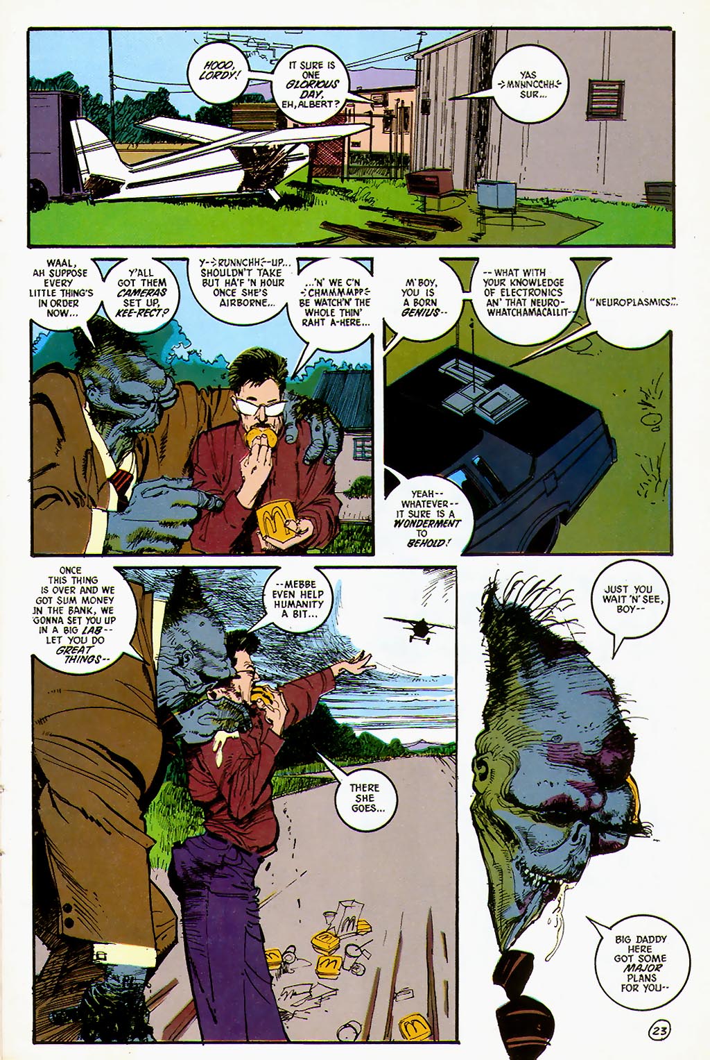 Read online The Shadow (1987) comic -  Issue #3 - 25