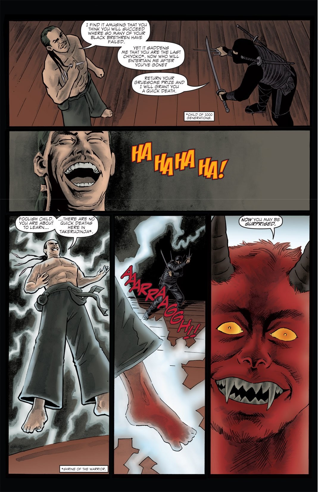 Read online Ninja Tales comic -  Issue #2 - 12