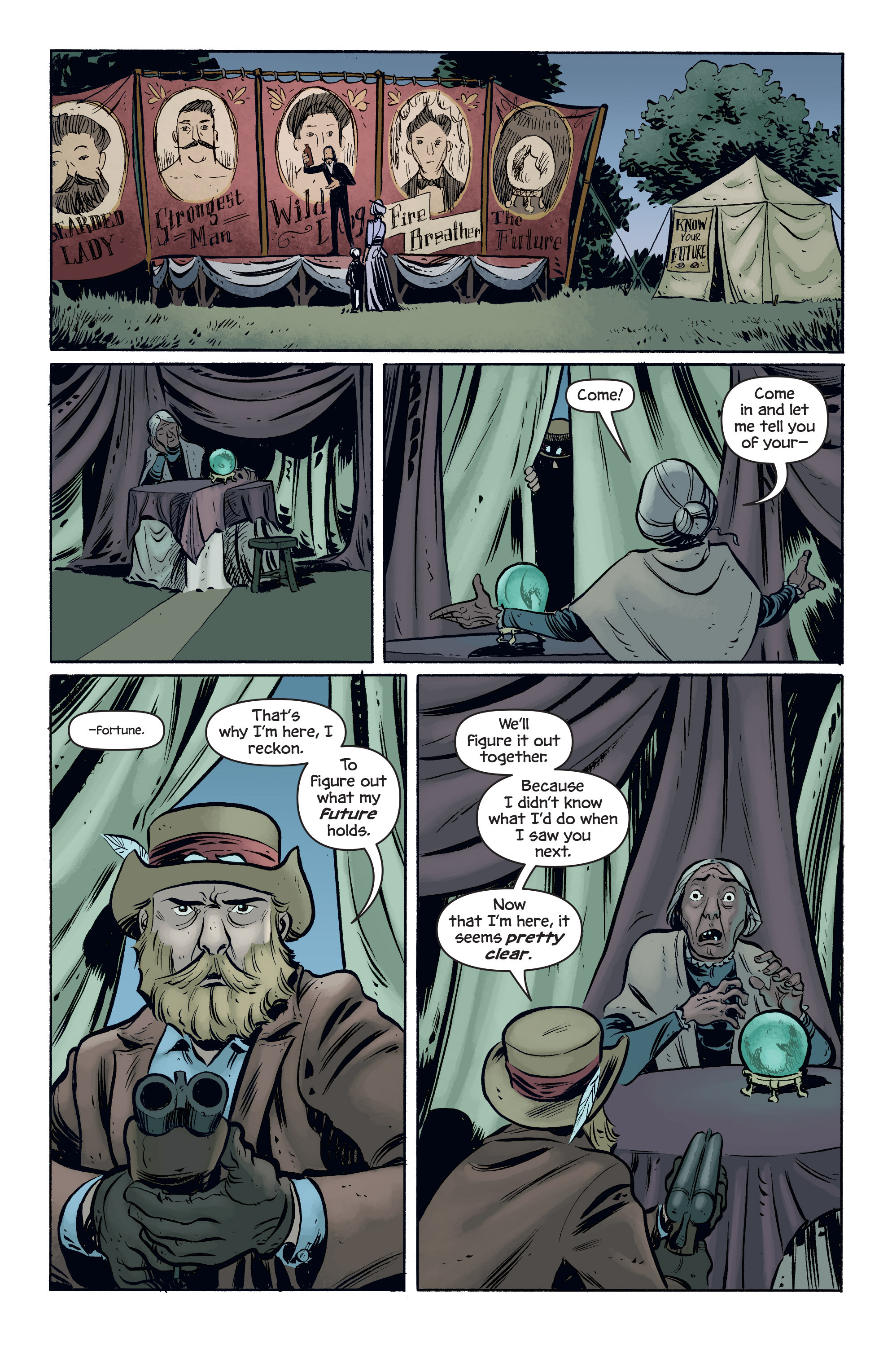 Read online The Sixth Gun: Dust To Dust comic -  Issue #3 - 22
