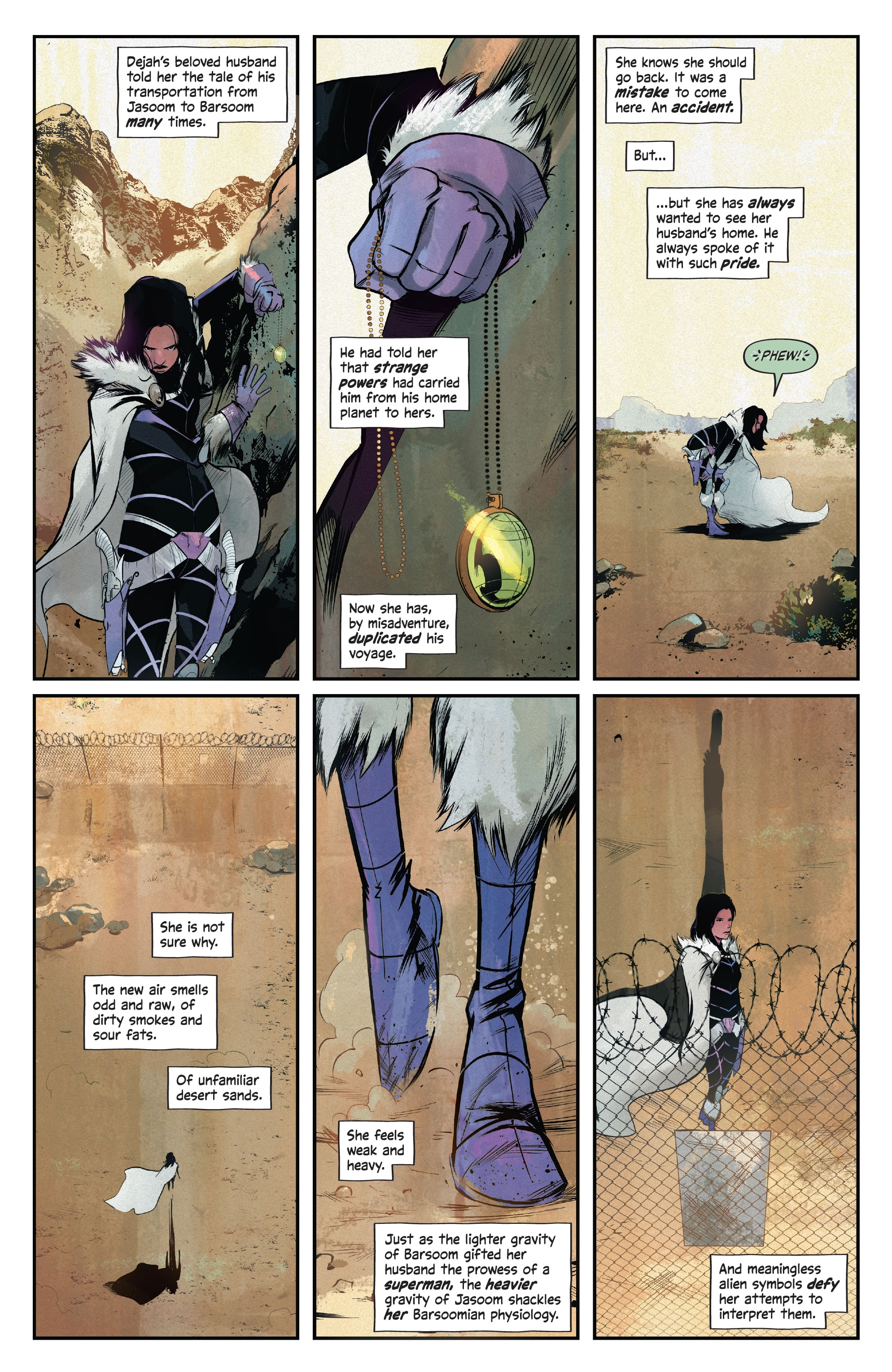 Read online Dejah Thoris (2019) comic -  Issue #7 - 9