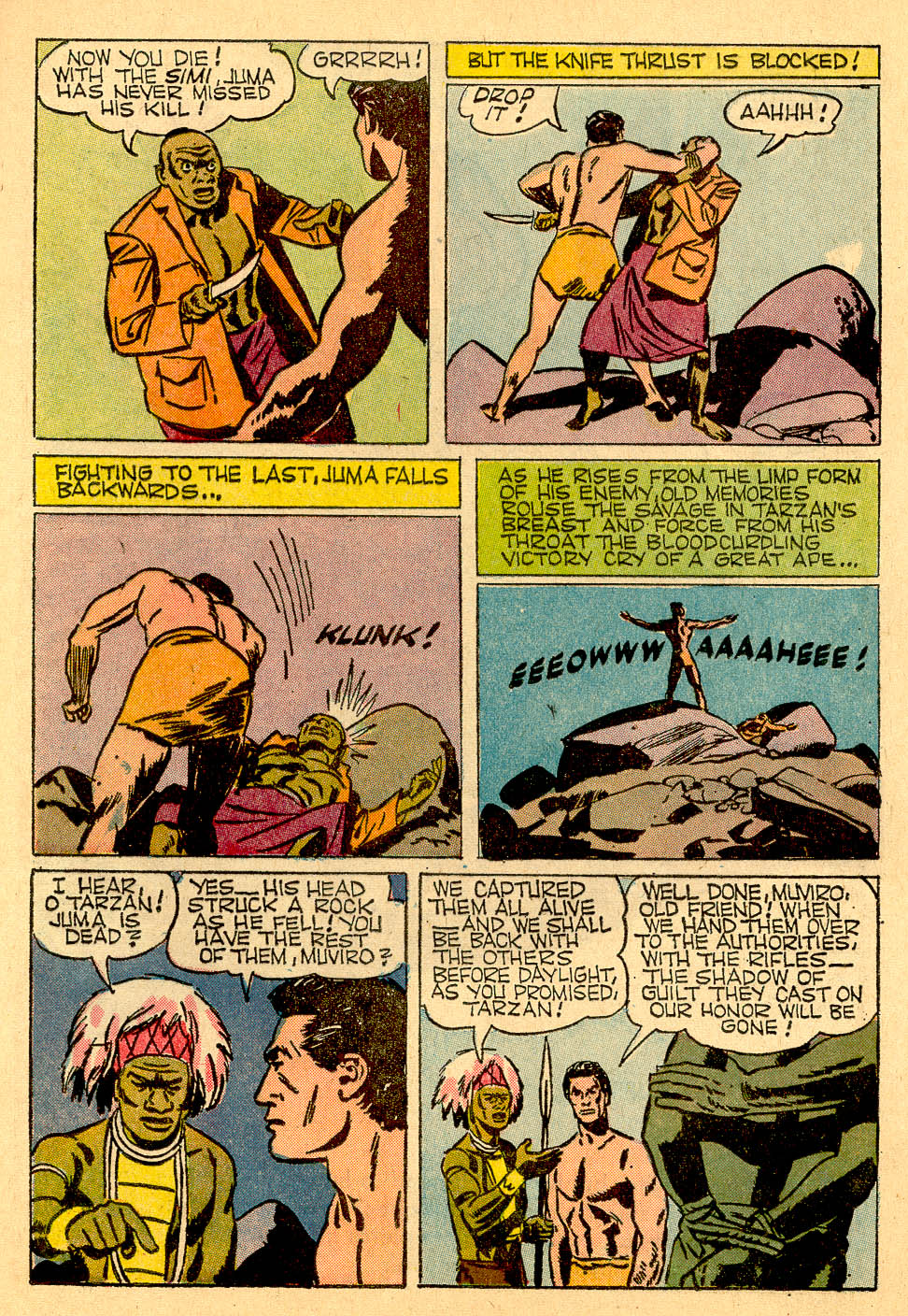 Read online Tarzan (1948) comic -  Issue #128 - 17