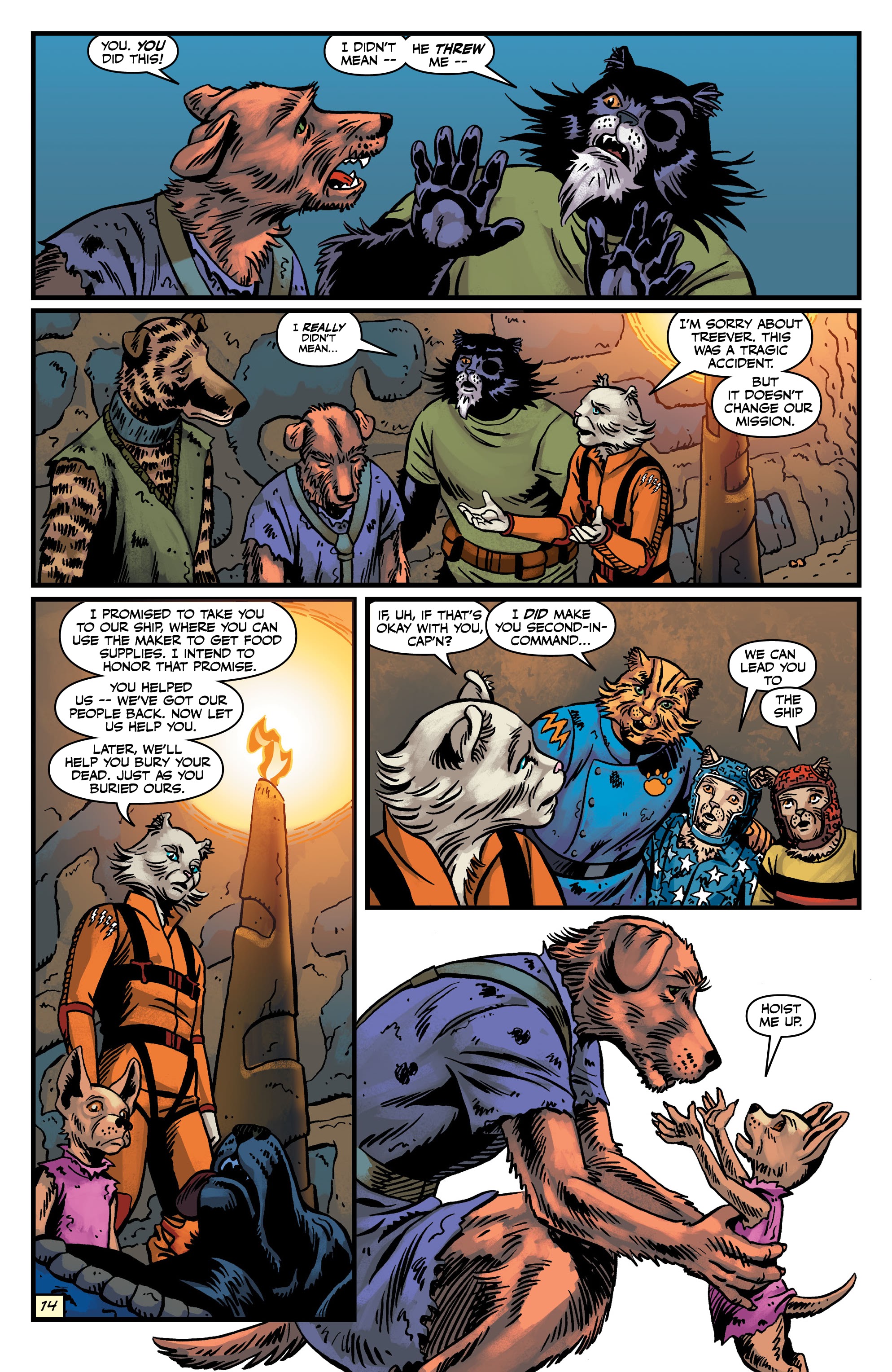 Read online Captain Ginger Season 2 comic -  Issue #5 - 15