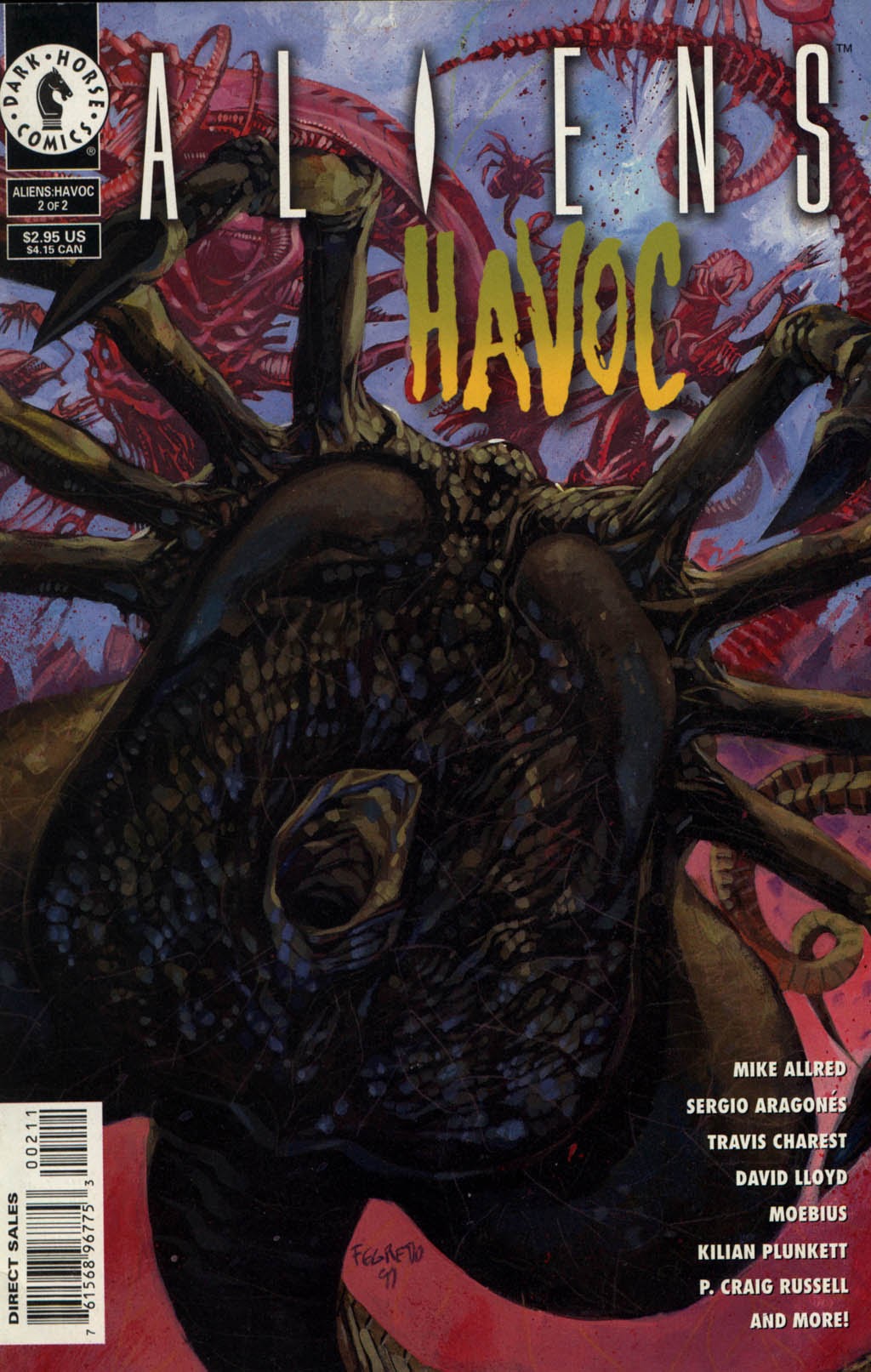 Read online Aliens: Havoc comic -  Issue #2 - 1