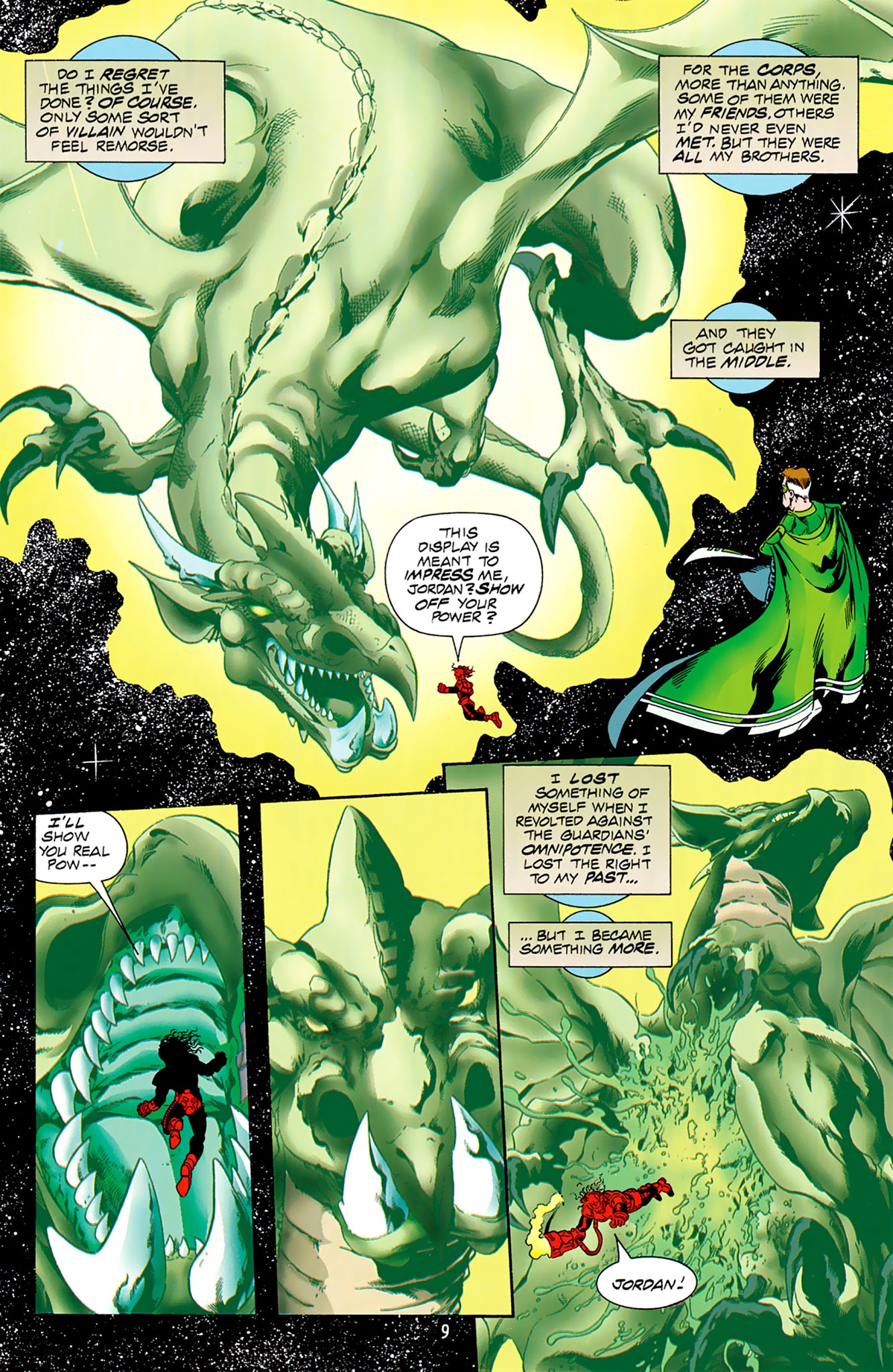 Read online Parallax: Emerald Night comic -  Issue # Full - 9