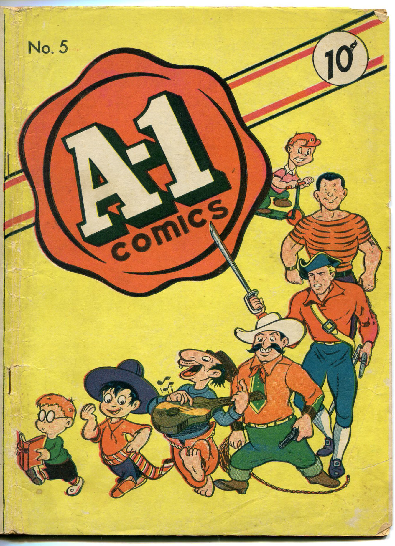 Read online A-1 Comics comic -  Issue #5 - 1