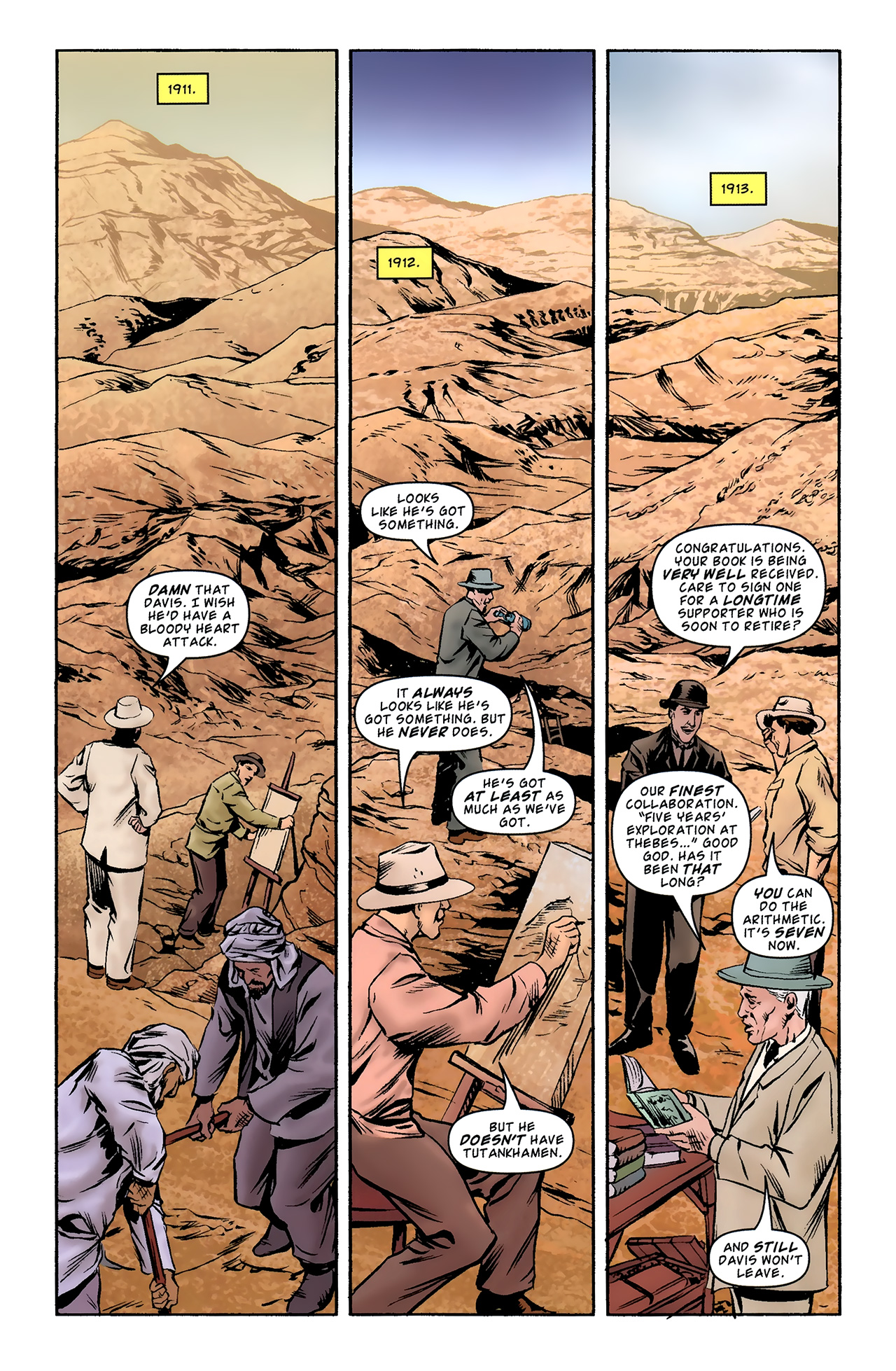 Read online The Murder of King Tut comic -  Issue #3 - 12