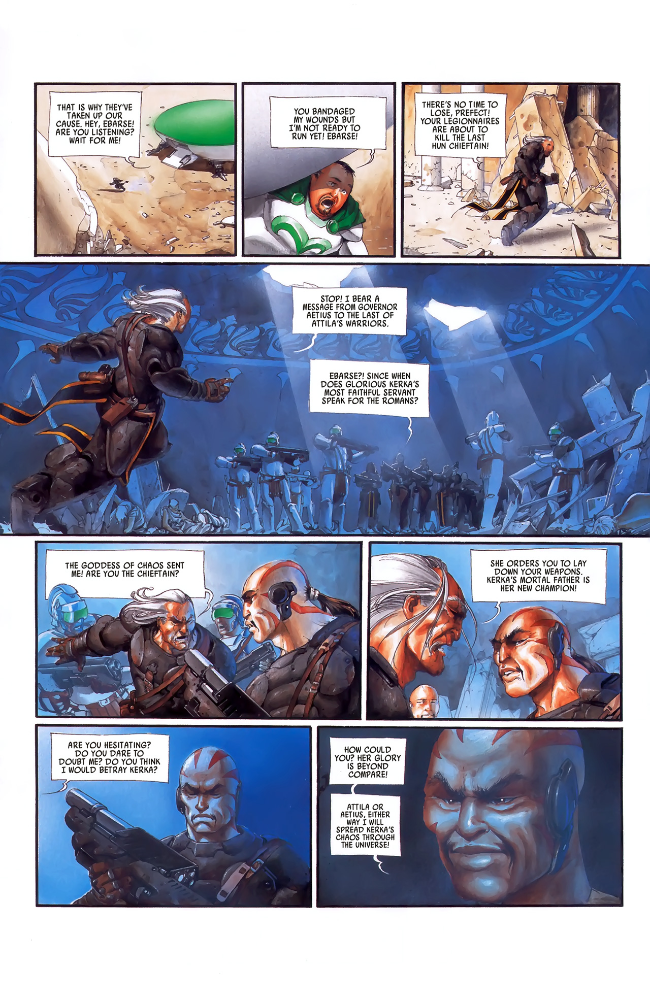 Read online Scourge of the Gods comic -  Issue #3 - 6