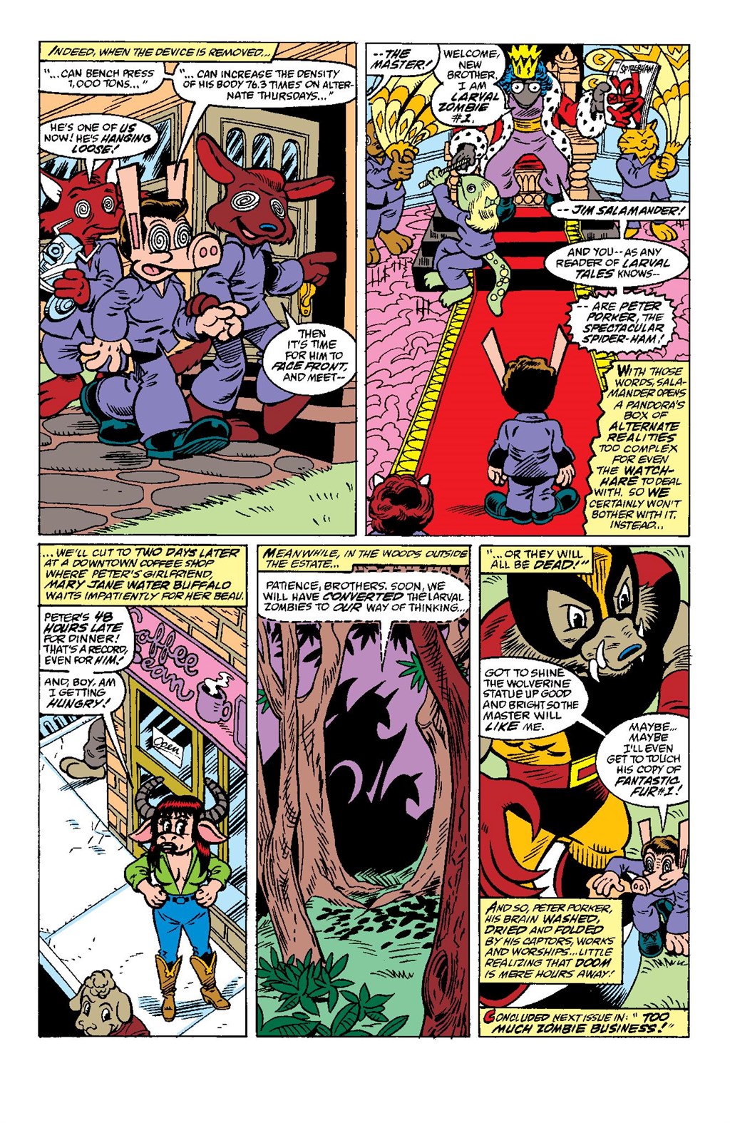 Read online Spider-Man: Spider-Verse comic -  Issue # Spider-Ham - 35