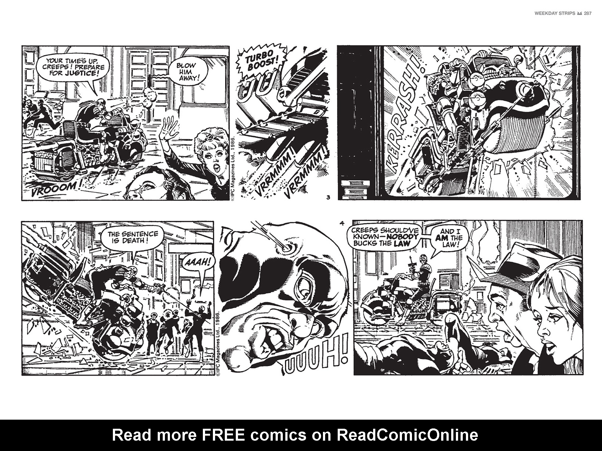 Read online Judge Dredd: The Daily Dredds comic -  Issue # TPB 1 - 290