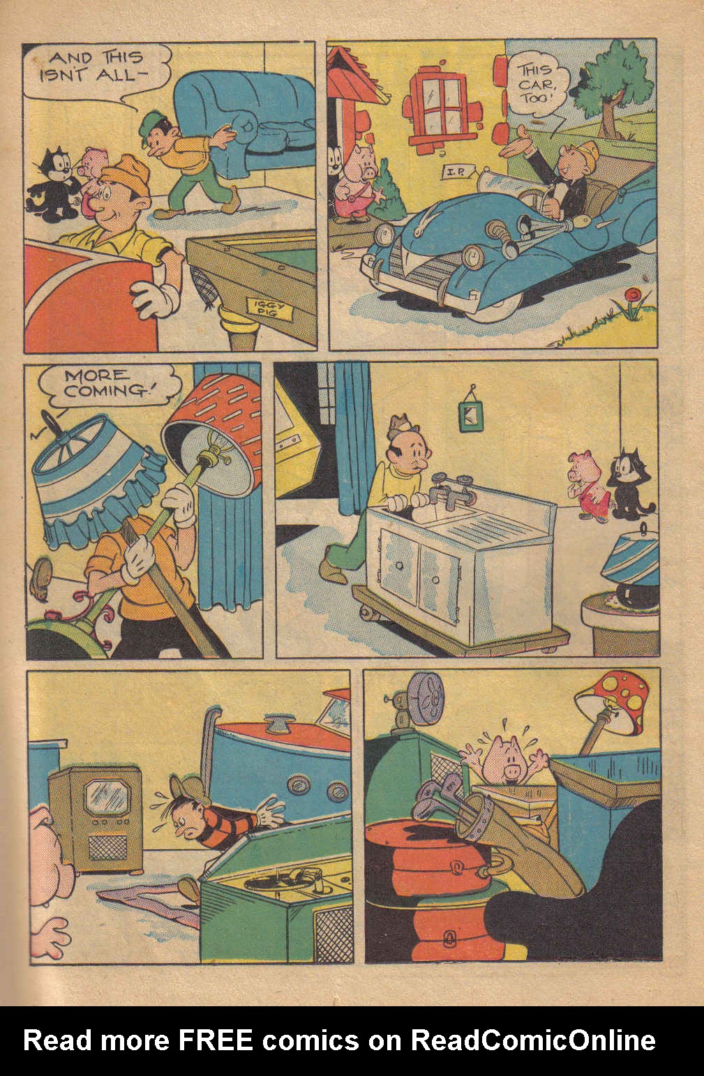 Read online Felix the Cat (1948) comic -  Issue #5 - 36