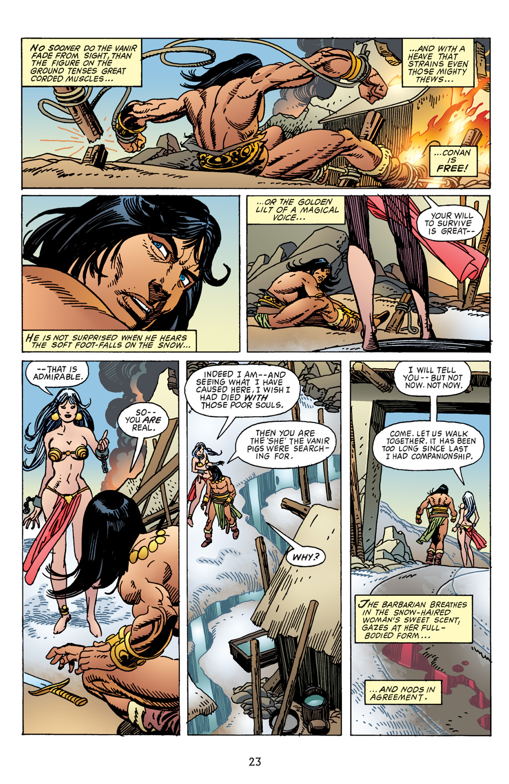 Read online The Chronicles of Conan comic -  Issue # TPB 17 (Part 1) - 23