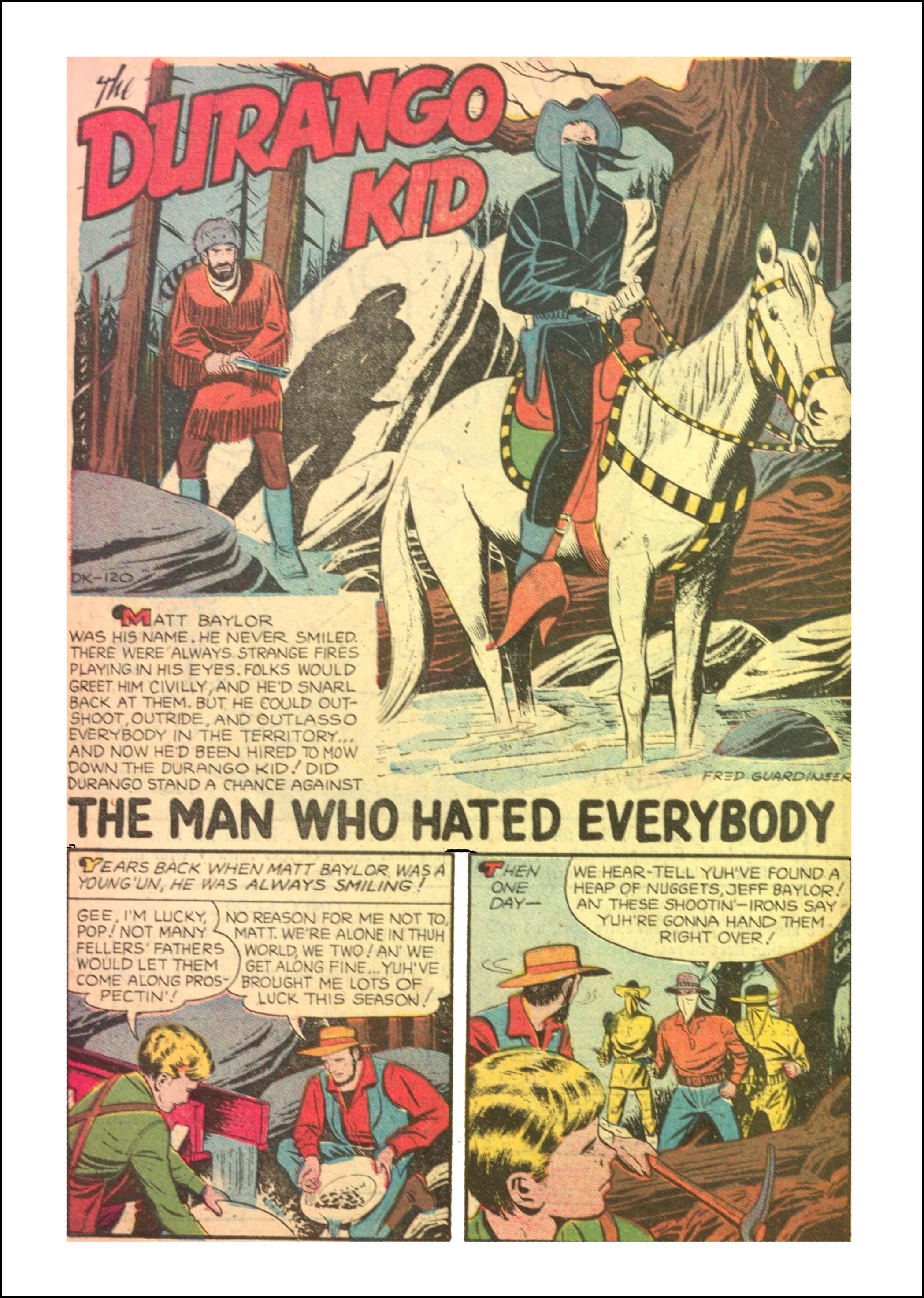 Read online Charles Starrett as The Durango Kid comic -  Issue #36 - 10