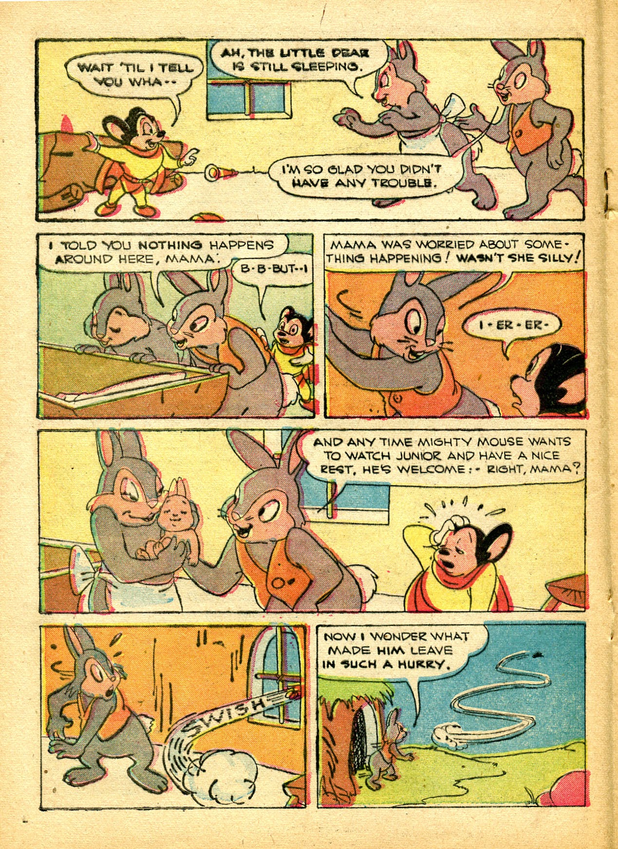 Read online Paul Terry's Mighty Mouse Comics comic -  Issue #27 - 16