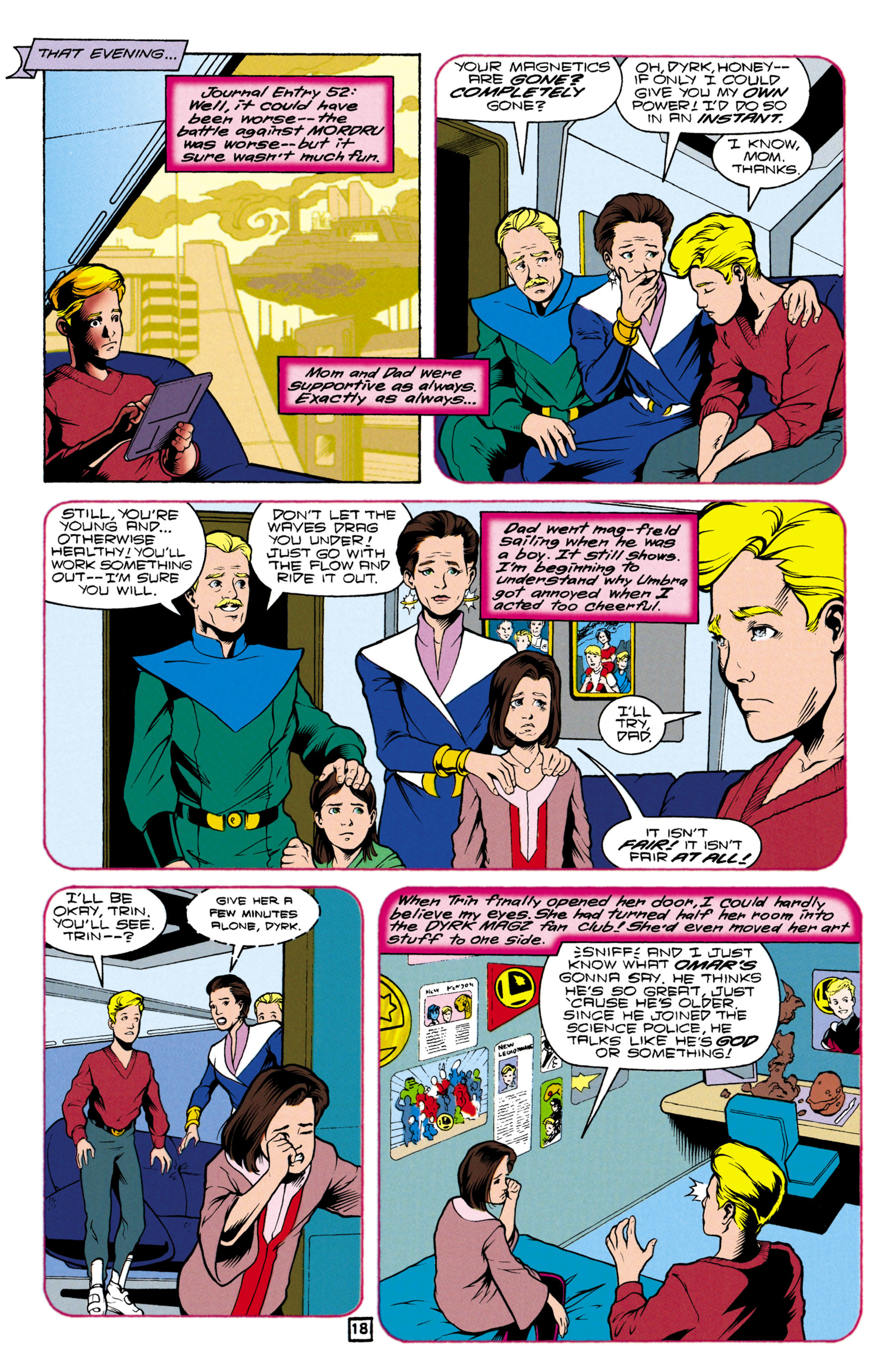Read online Legionnaires comic -  Issue #53 - 19