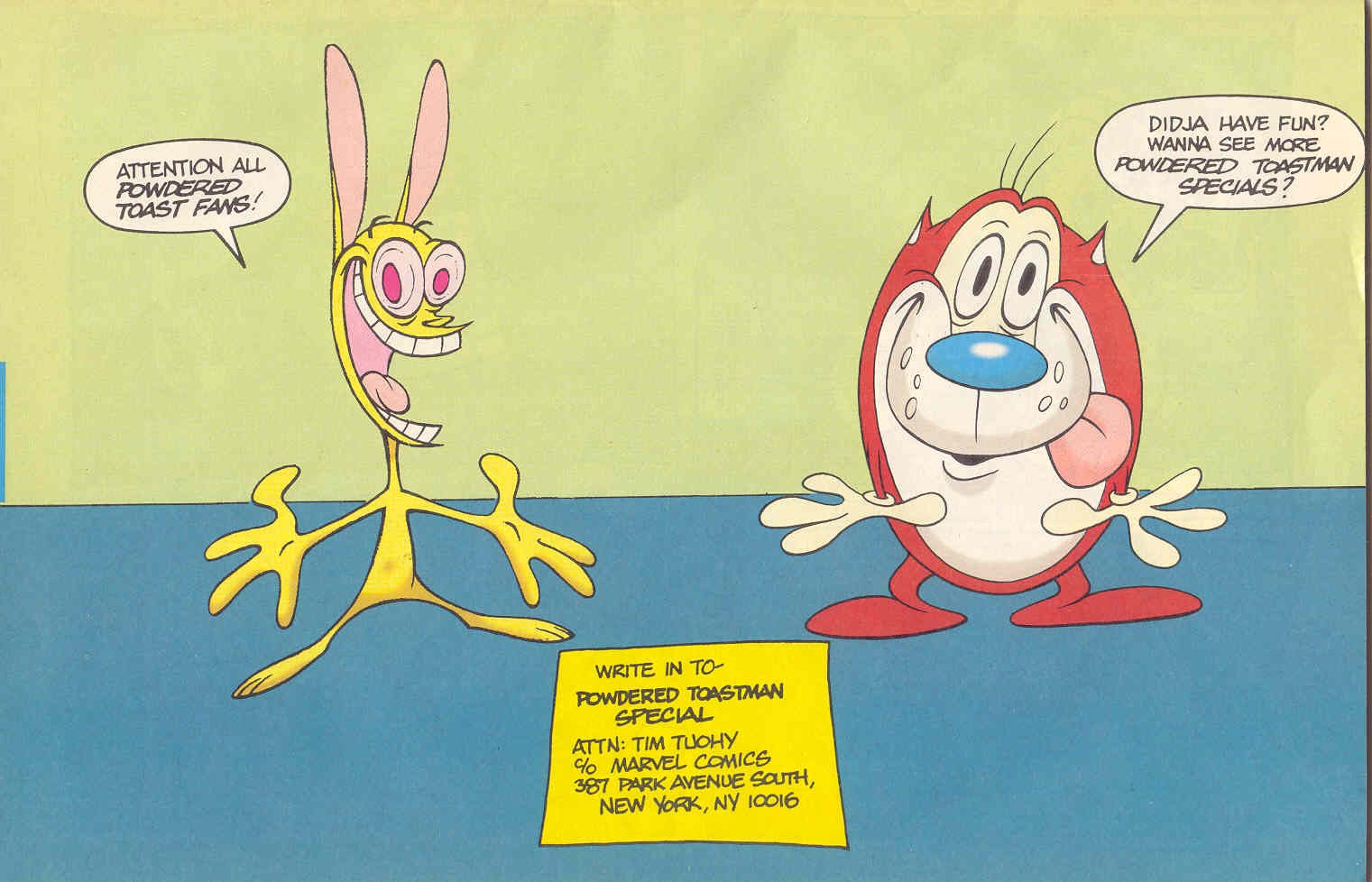 Read online Ren & Stimpy Show Special Powdered Toastman comic -  Issue # Full - 51