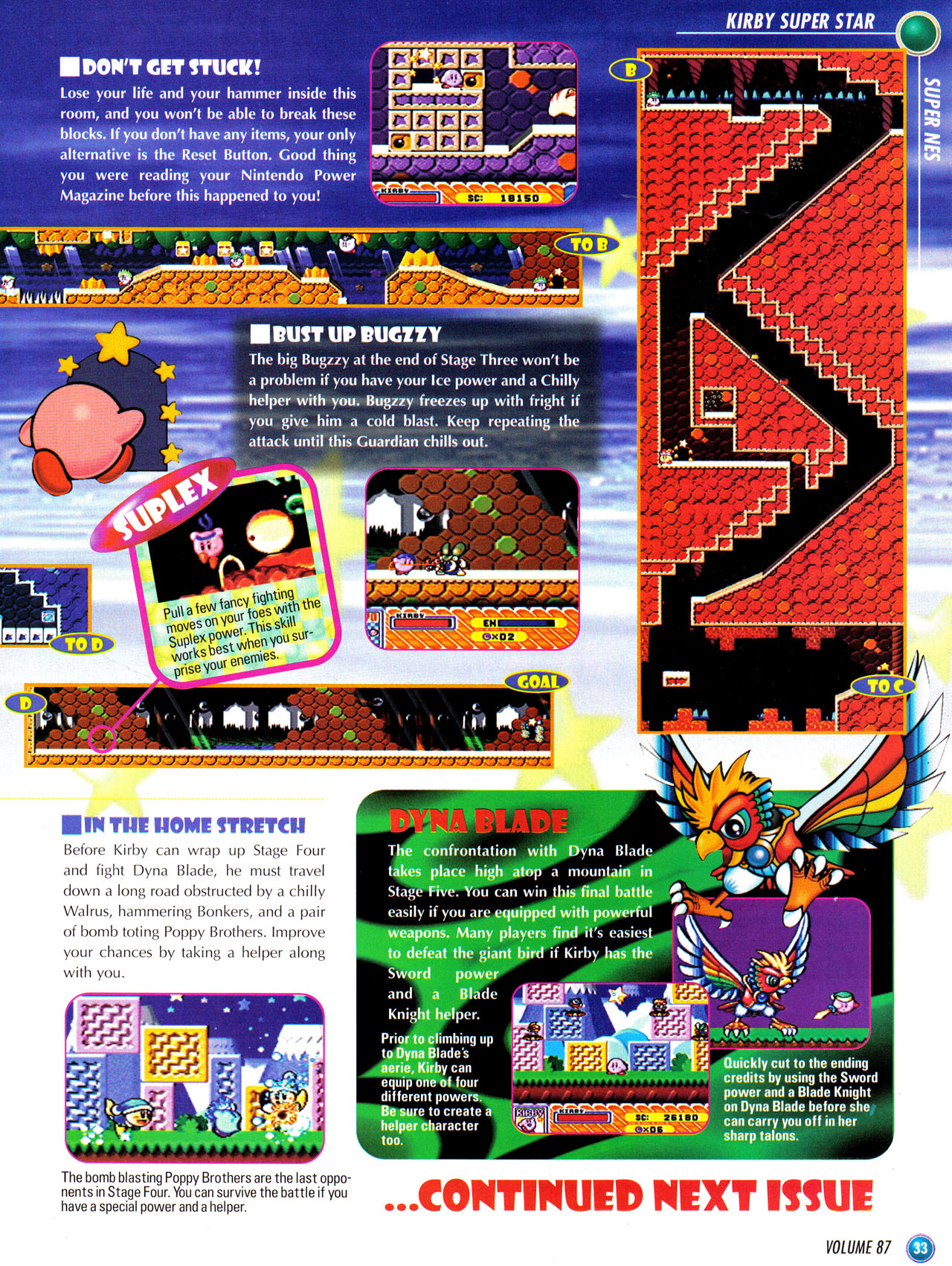 Read online Nintendo Power comic -  Issue #87 - 34