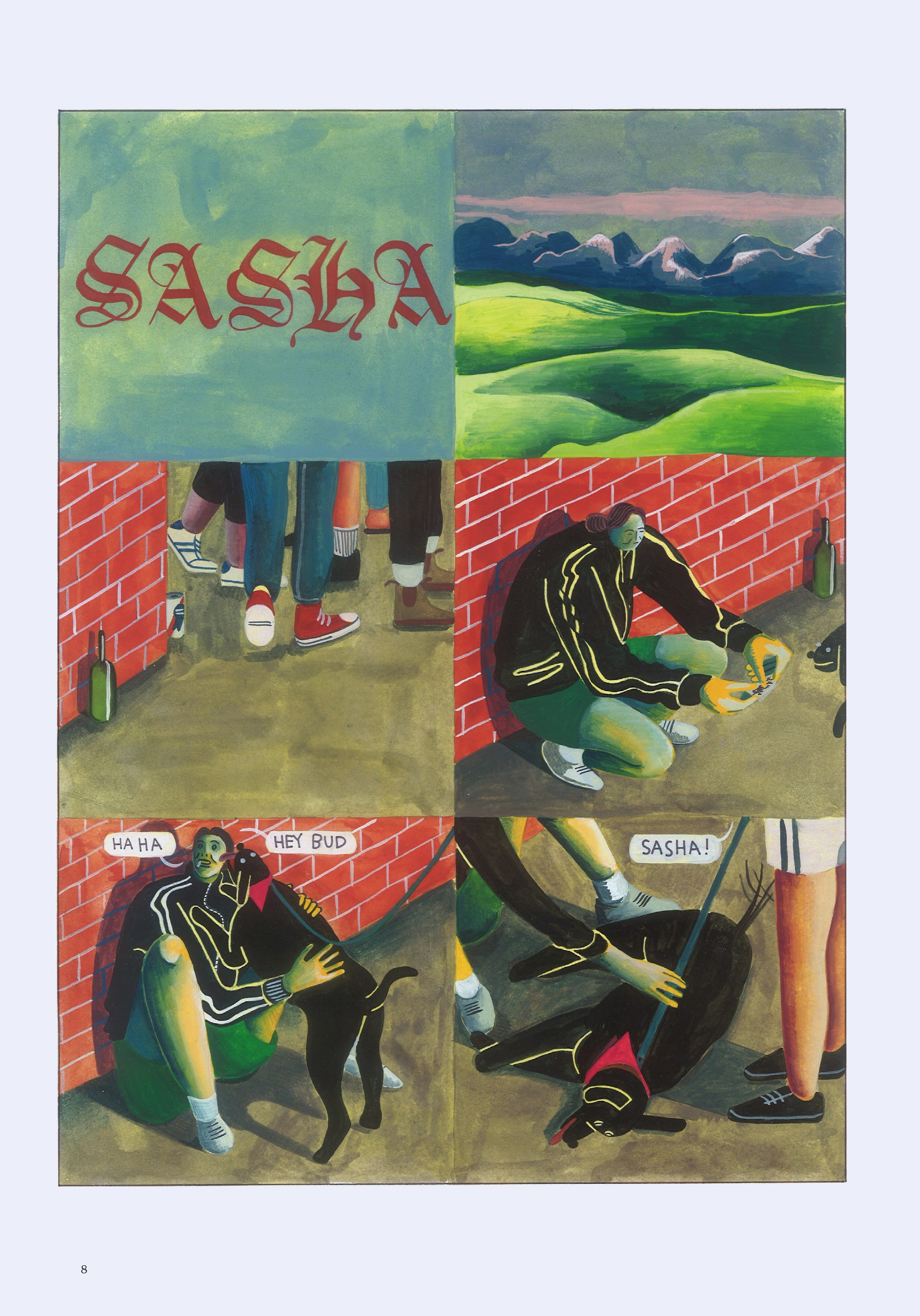 Read online Now: The New Comics Anthology comic -  Issue #7 - 9