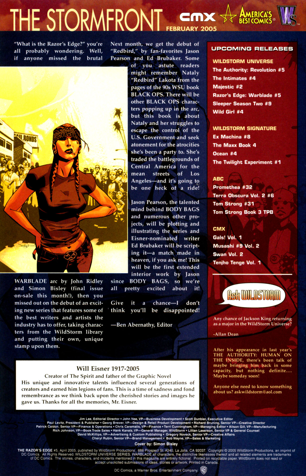 Read online The Razor's Edge comic -  Issue #5 - 24