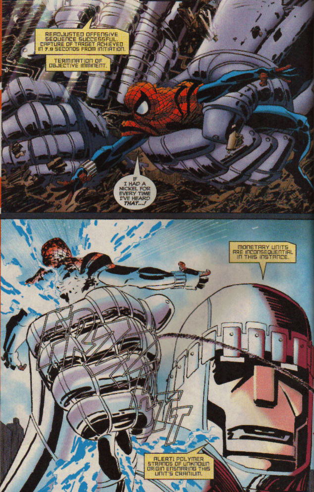 Read online Spider-Man (1990) comic -  Issue #72 - ...The Word's Gone Mad - 20