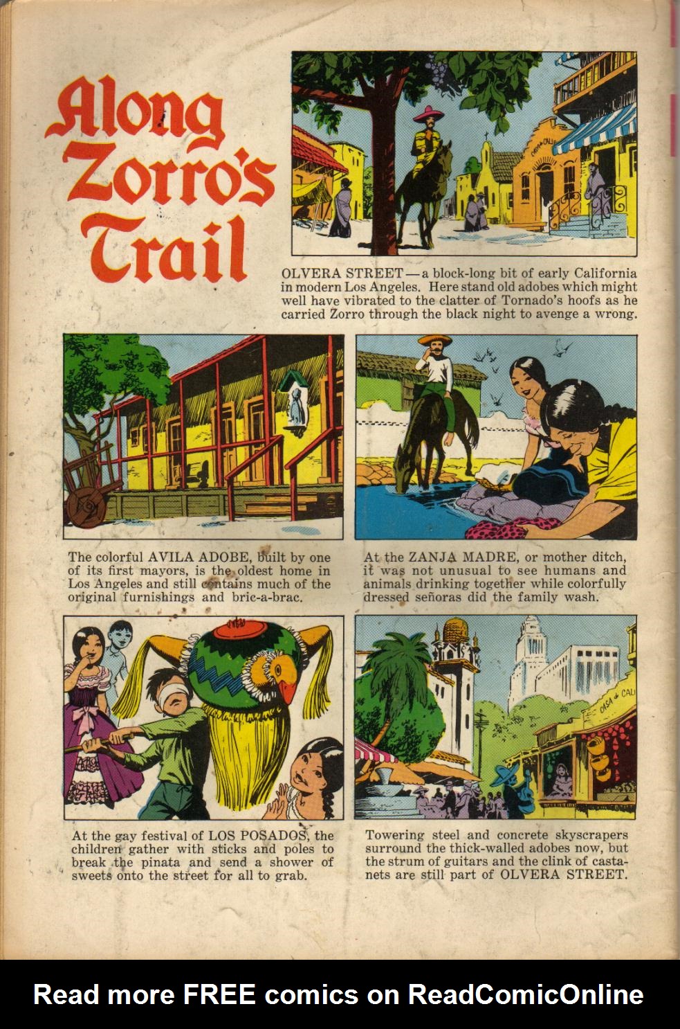 Read online Zorro (1966) comic -  Issue #1 - 36