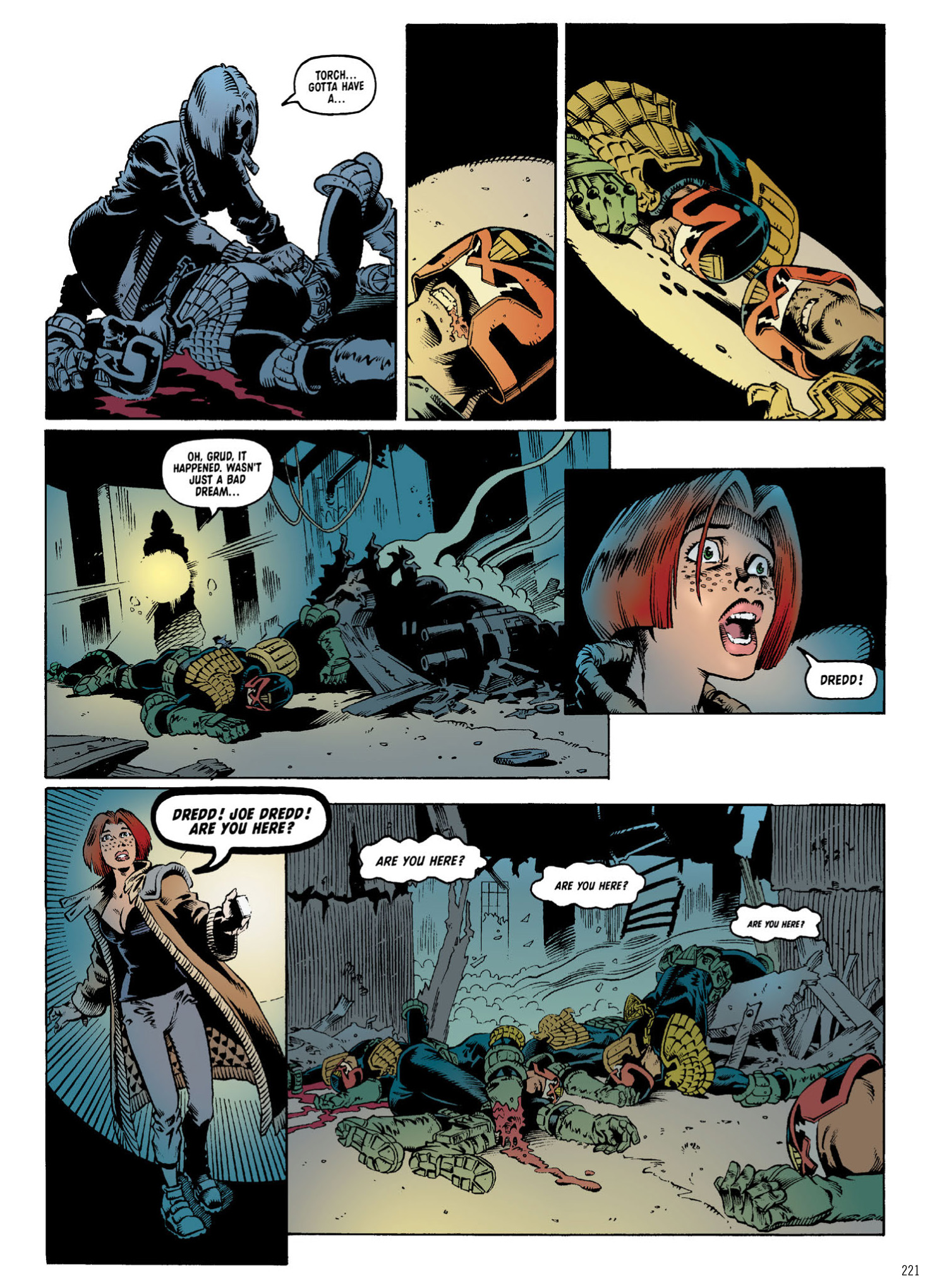 Read online Judge Dredd: The Complete Case Files comic -  Issue # TPB 30 - 223