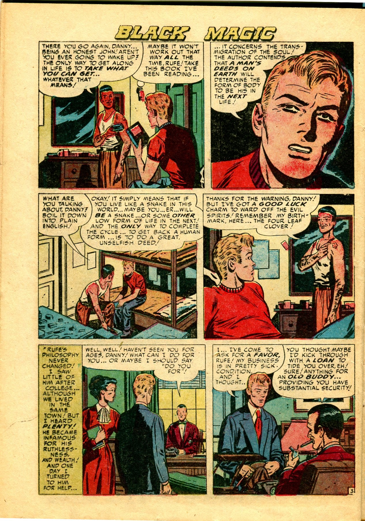 Read online Black Magic (1950) comic -  Issue #13 - 30