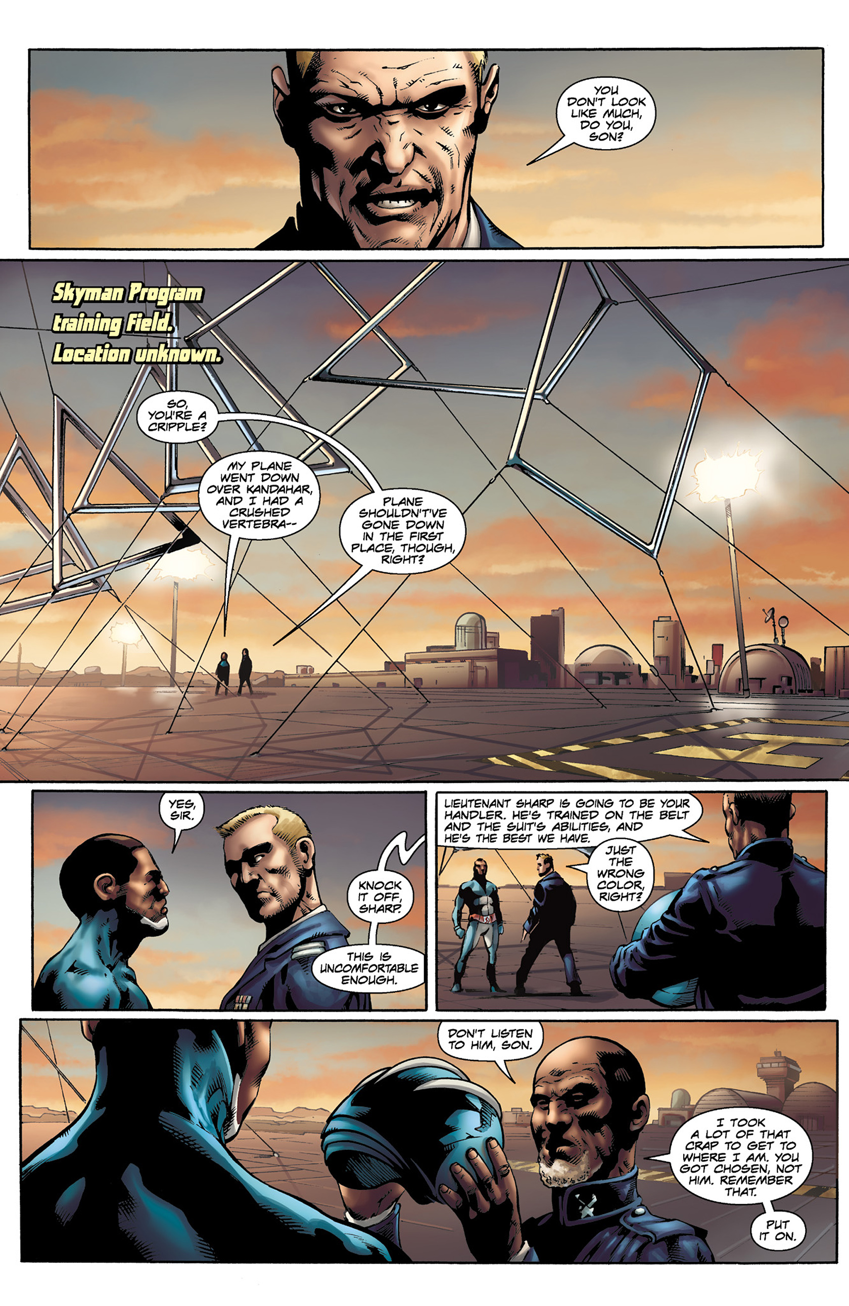 Read online Skyman comic -  Issue #1 - 12