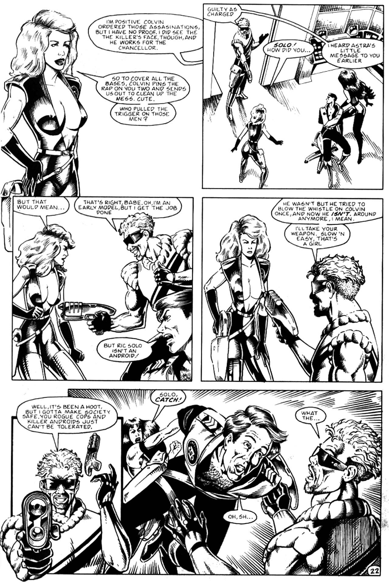 Read online Galaxina comic -  Issue #3 - 25