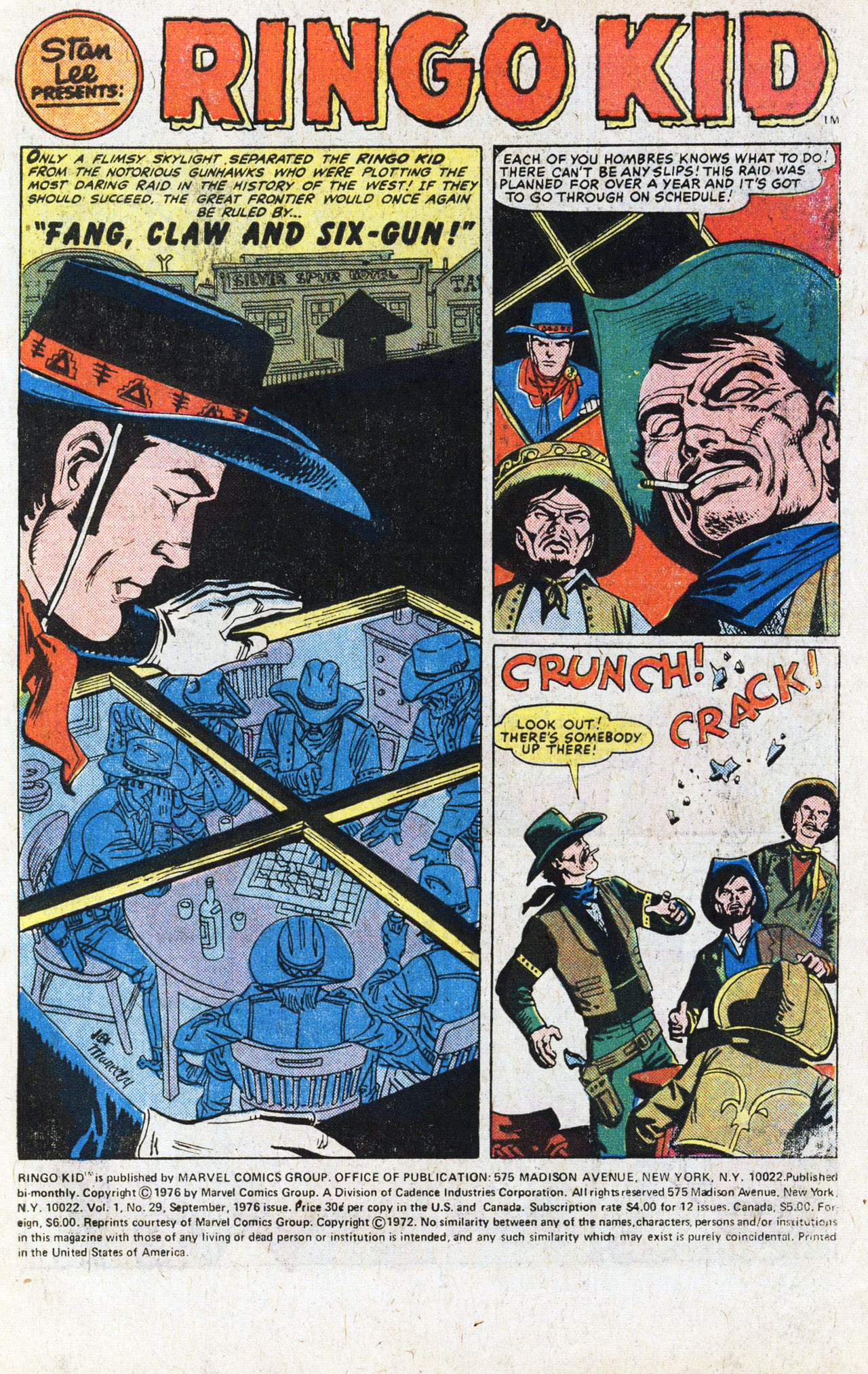 Read online Ringo Kid (1970) comic -  Issue #29 - 3