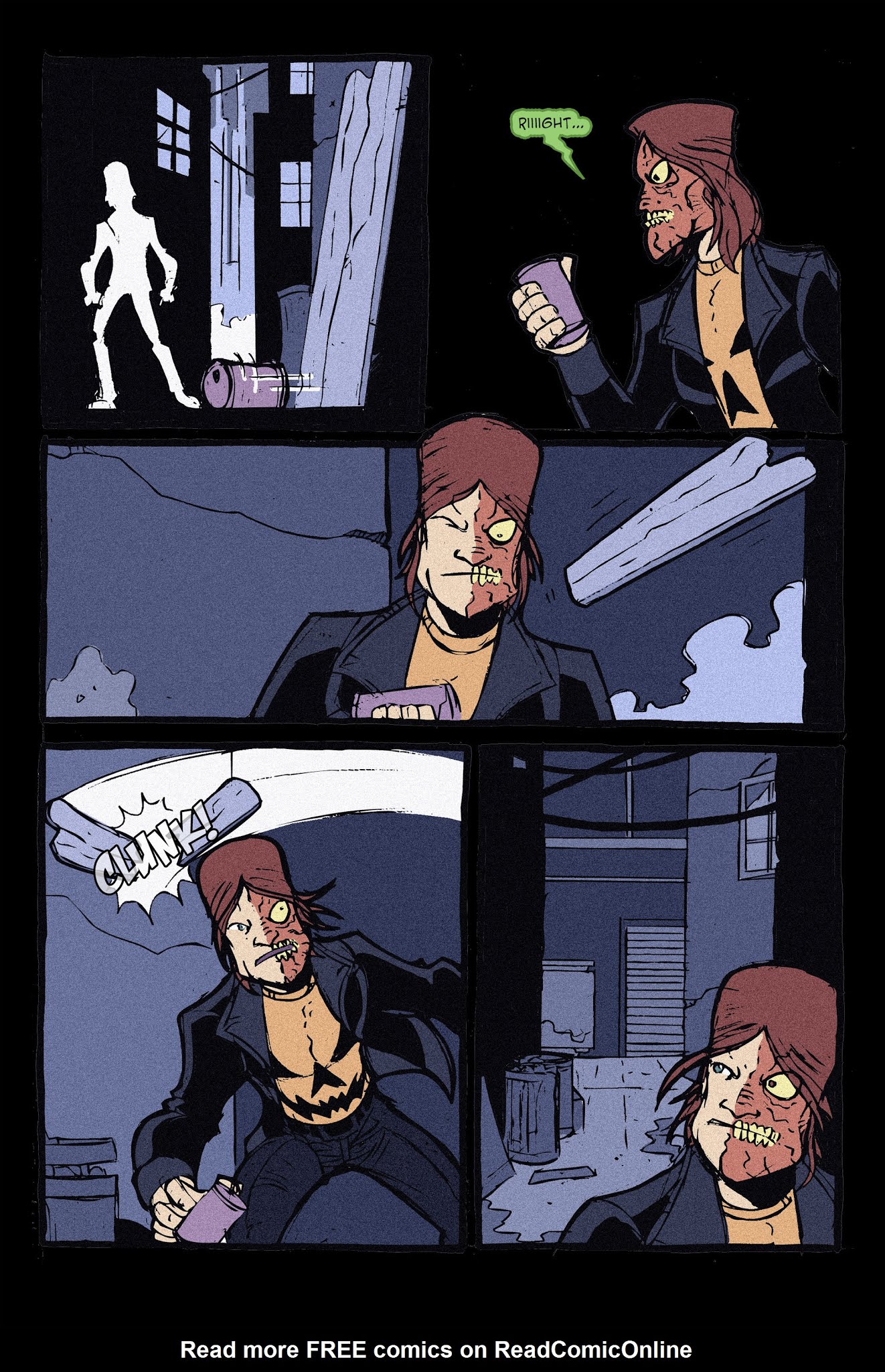 Read online Halloween Man vs. the Invisible Man comic -  Issue # TPB - 26