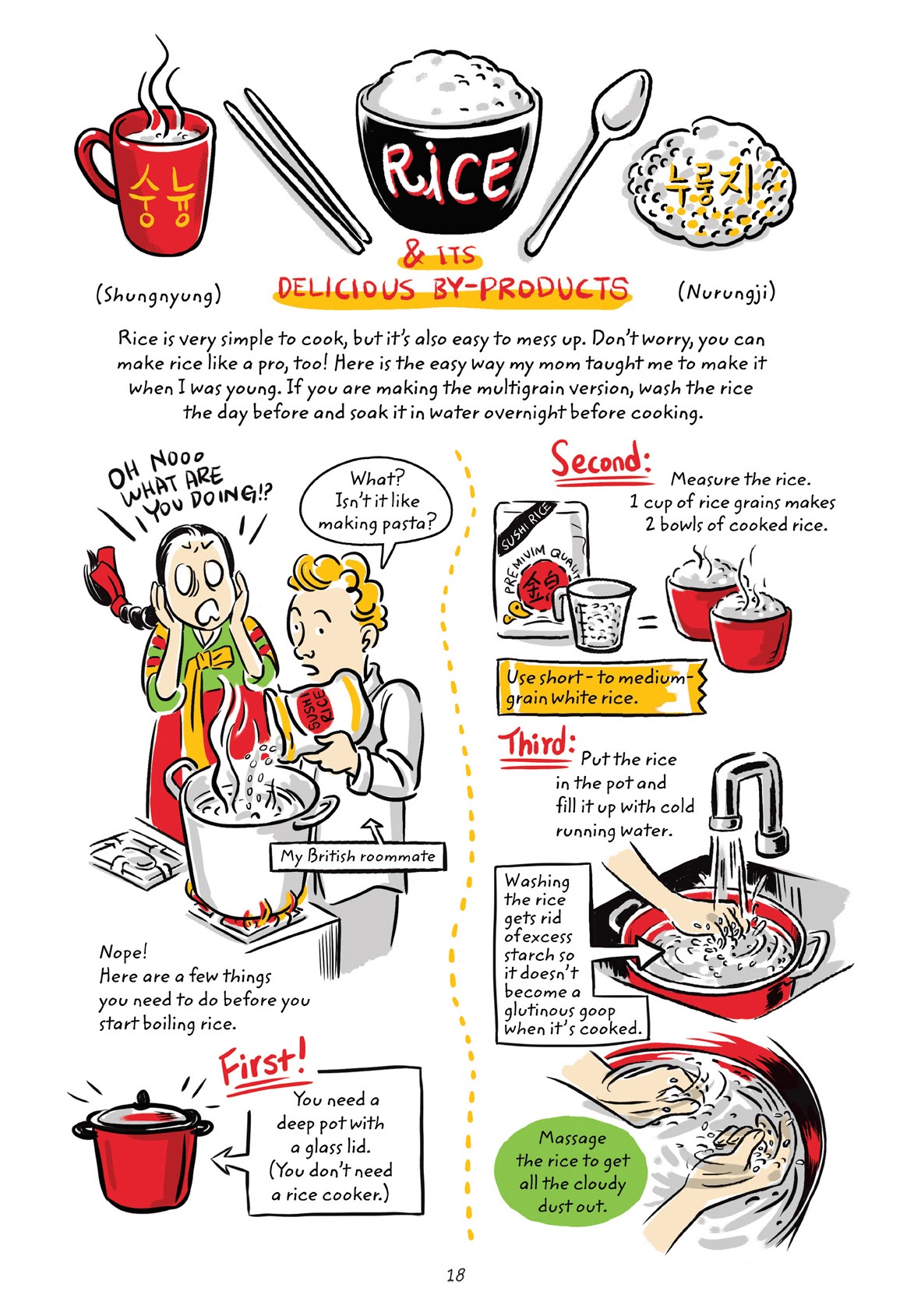 Read online Cook Korean! A Comic Book With Recipes comic -  Issue # TPB (Part 1) - 17